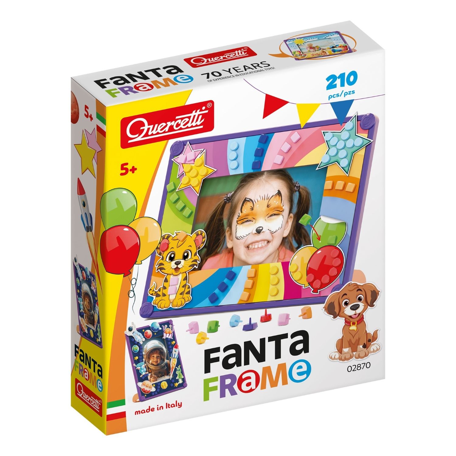 Fantaframe - crea la tua cornice, quercetti, da 5 anni - 