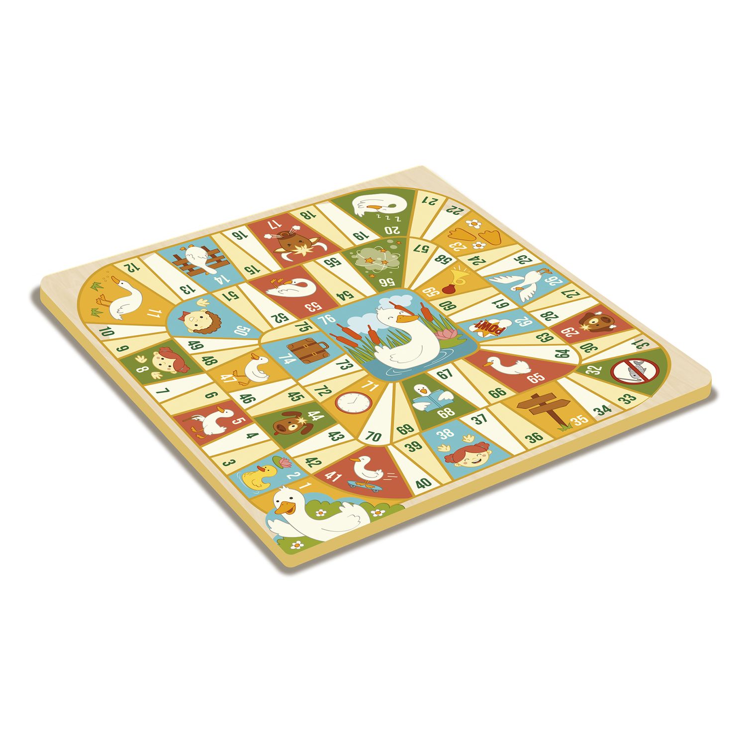 Gioco dell'oca 6 ludo - gioco da tavolo per tutta la famiglia - zig zag - ZIG ZAG