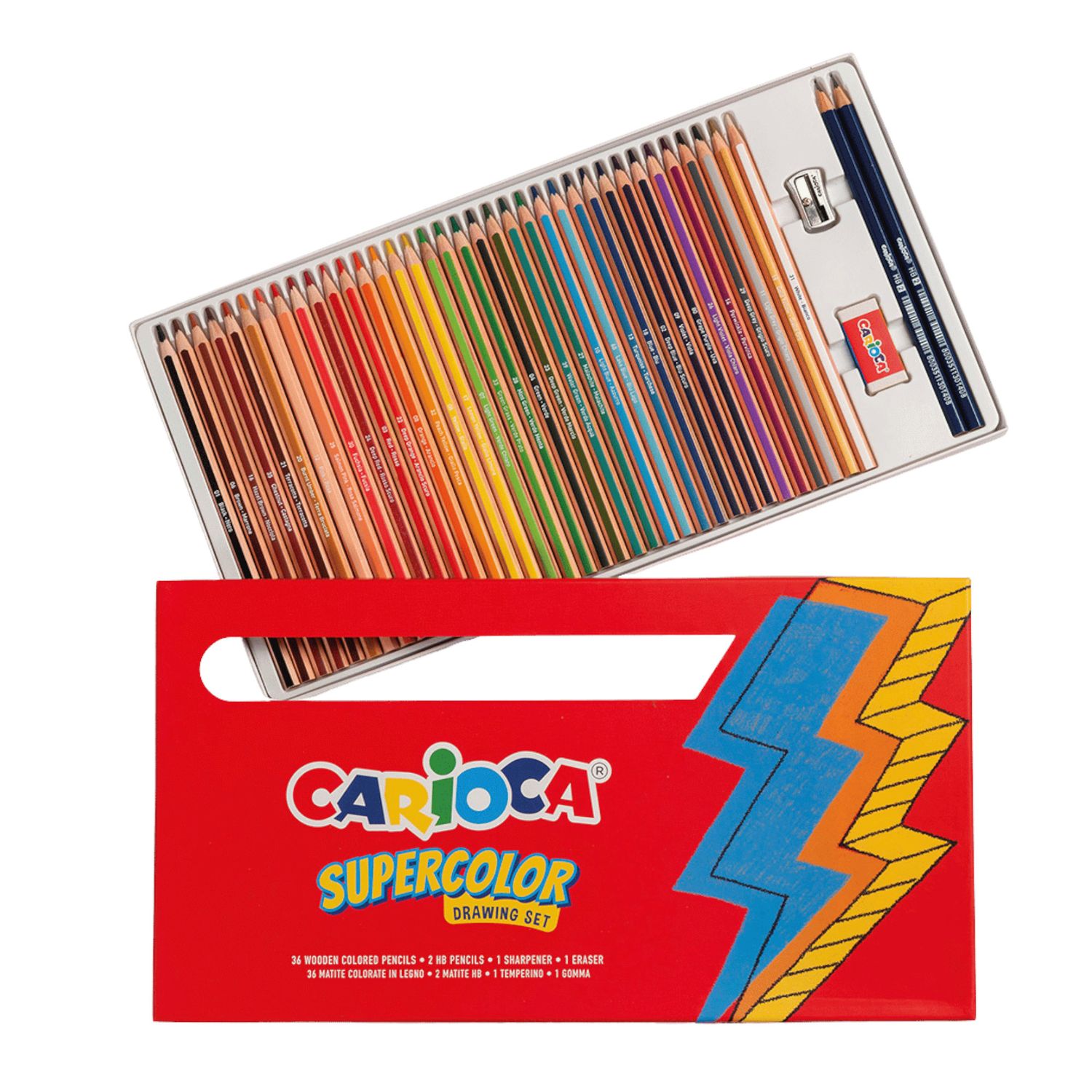Carioca supercolor drawing set - 40 pz - CARIOCA
