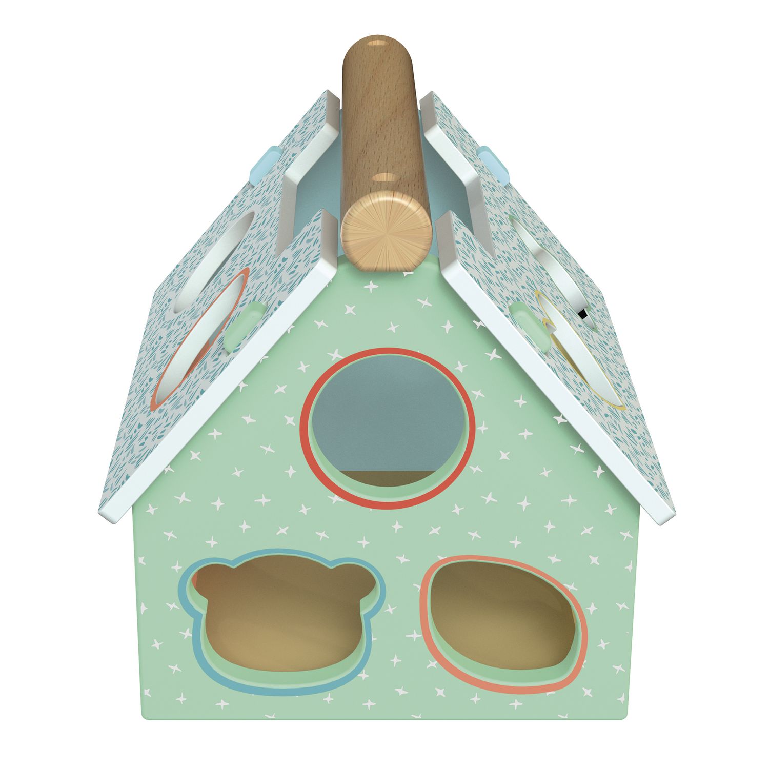 Casetta tante forme in legno - wood "n" play - WOOD 'N' PLAY