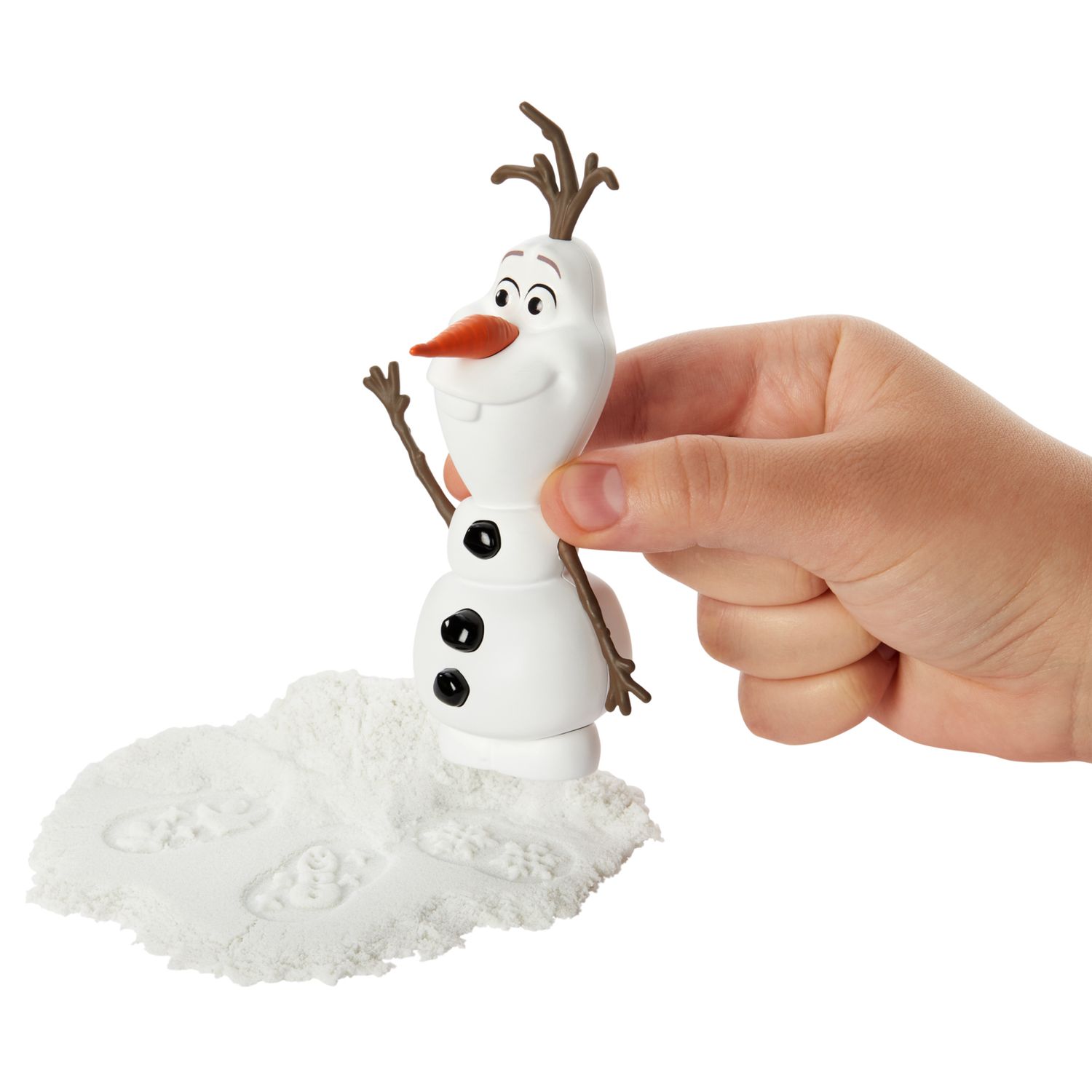 Disney frozen - le avventure di elsa e olaf, set con bambola elsa, personaggio olaf e sabbia modellabile - Disney, Frozen