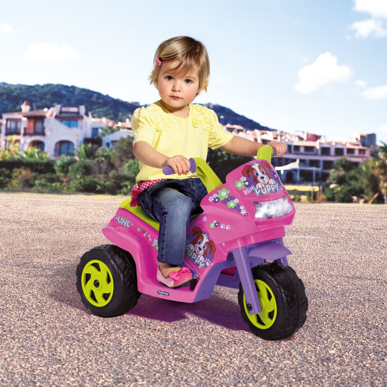 Mini puppy - peg perego - moto elettrica a batteria ricaricabile da 6v - Peg Perego