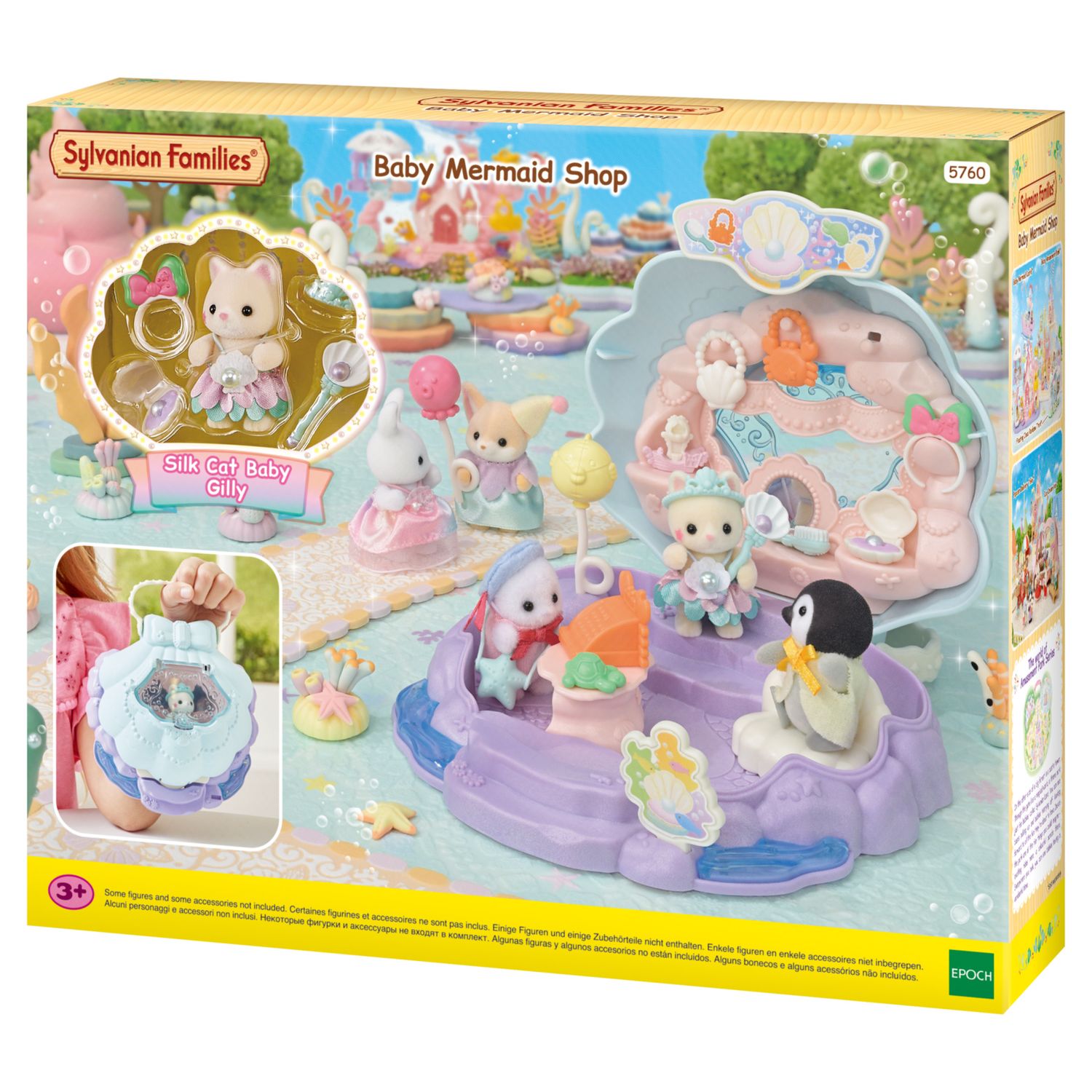 Sylvanian families - parco divertimenti - negozio della sirena - SYLVANIAN FAMILIES