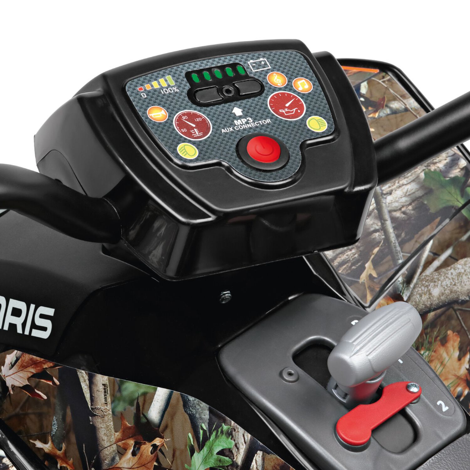 Peg perego - quad elettrico 12v - polaris outlaw 330w camo - Peg Perego