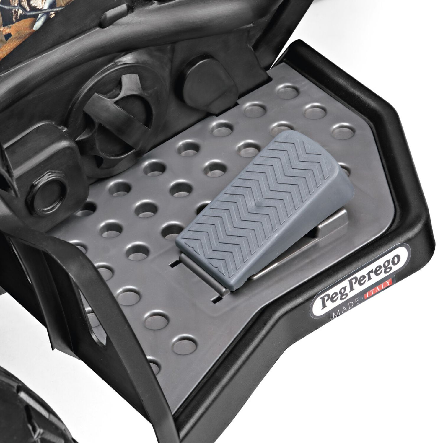 Peg perego - quad elettrico 12v - polaris outlaw 330w camo - Peg Perego