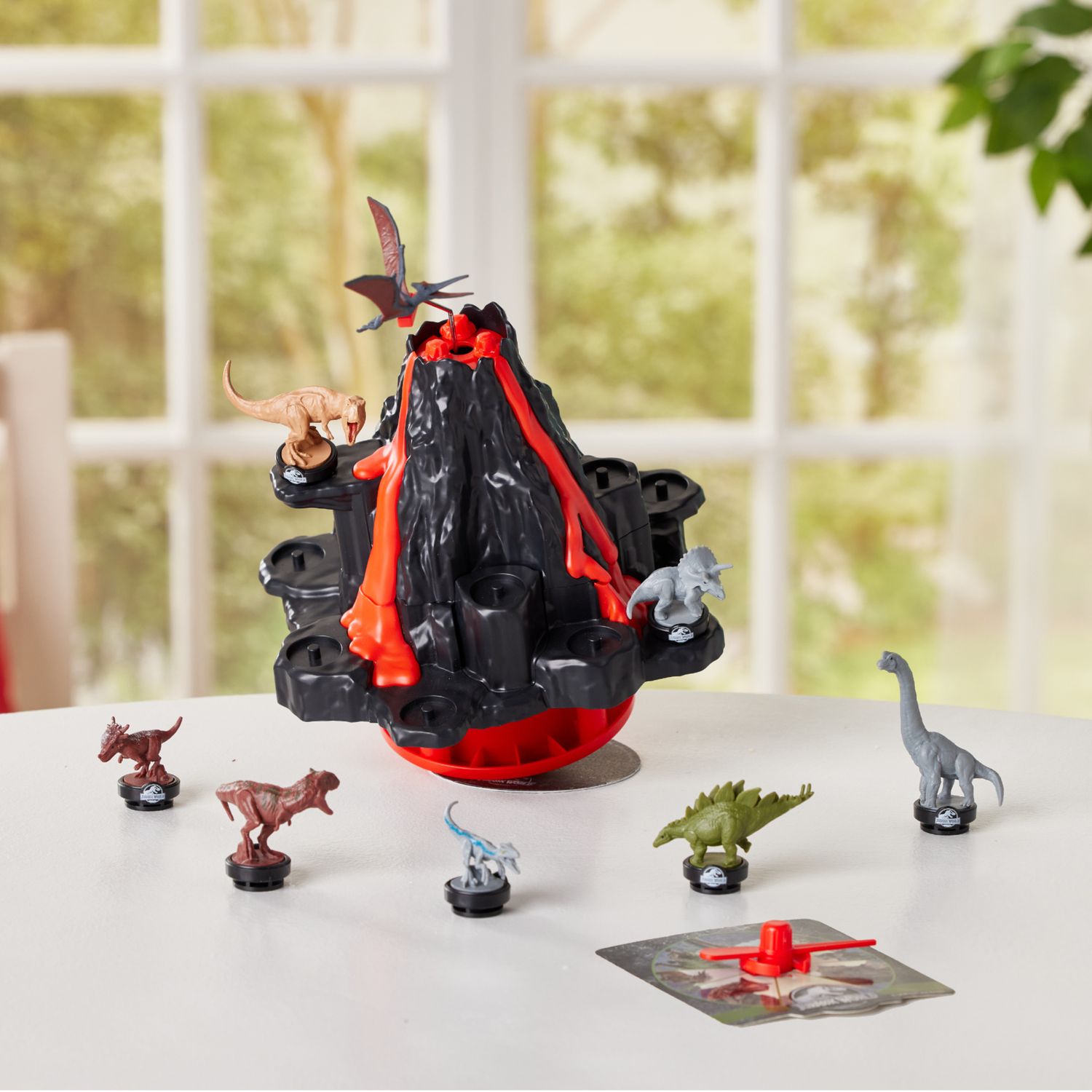 Jurassic world shaky volcano - il gioco di equilibrio per tutta la famiglia - Jurassic World