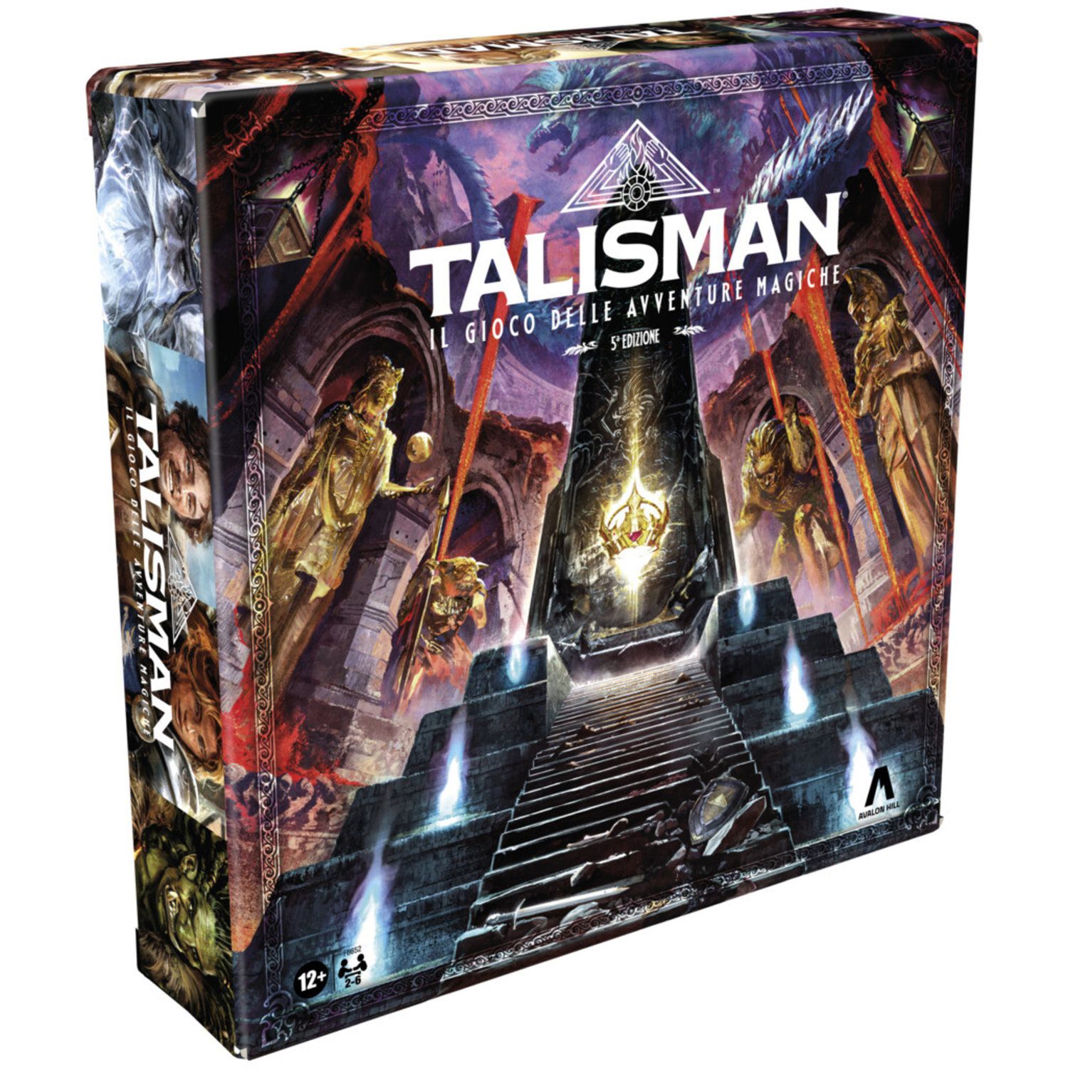 Talisman - il gioco delle avventure magiche, gioco da tavolo, 5ª edizione - 