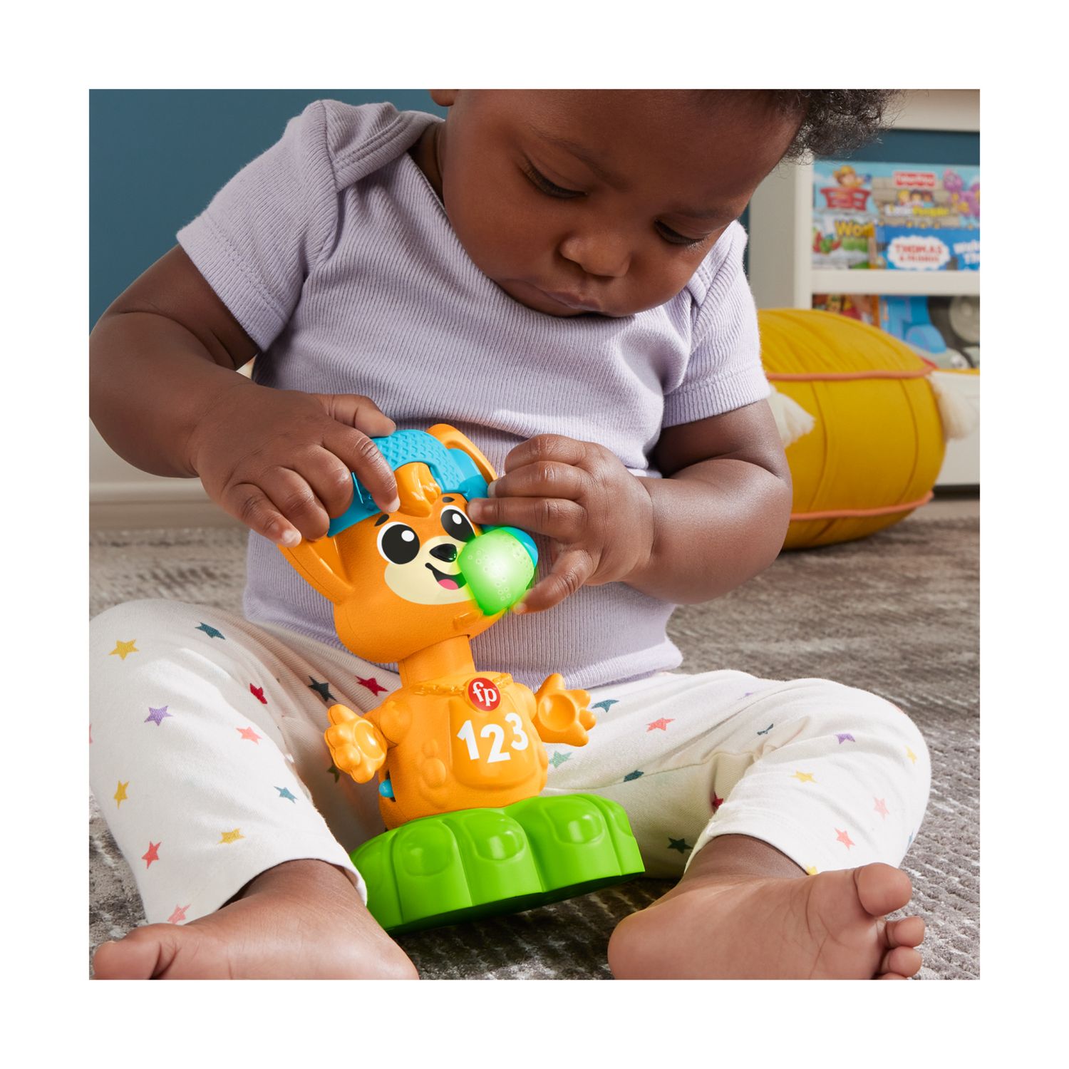 Fisher- price animal band - rino il volpino impariamo gli opposti, volpe interattiva per l'apprendimento con luci, canzoni e suoni - FISHER-PRICE