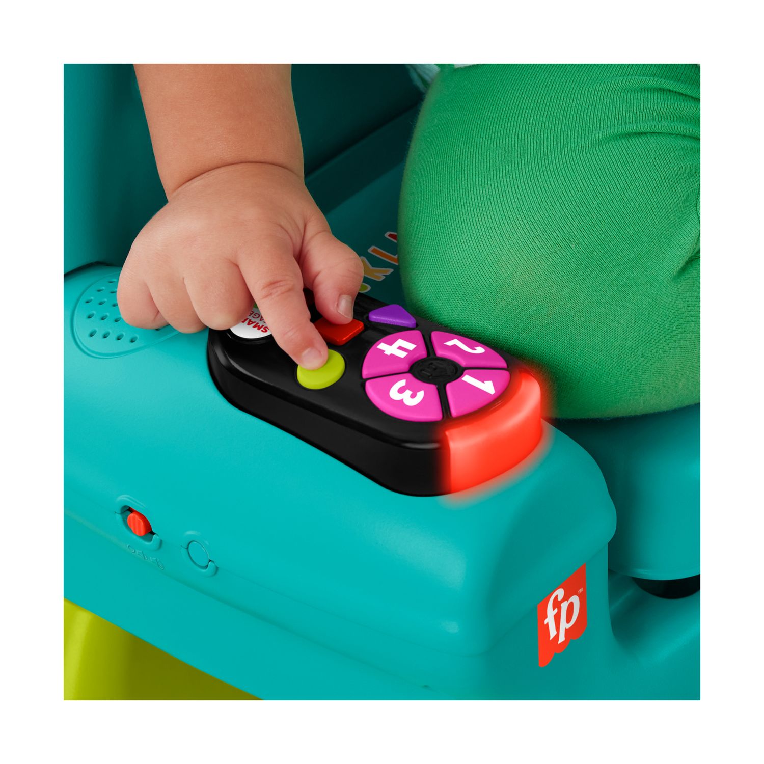 Fisher-price - la poltroncina di cagnolino, sedile interattivo con 120 canzoni, luci, suoni e frasi per l'apprendimento - FISHER-PRICE