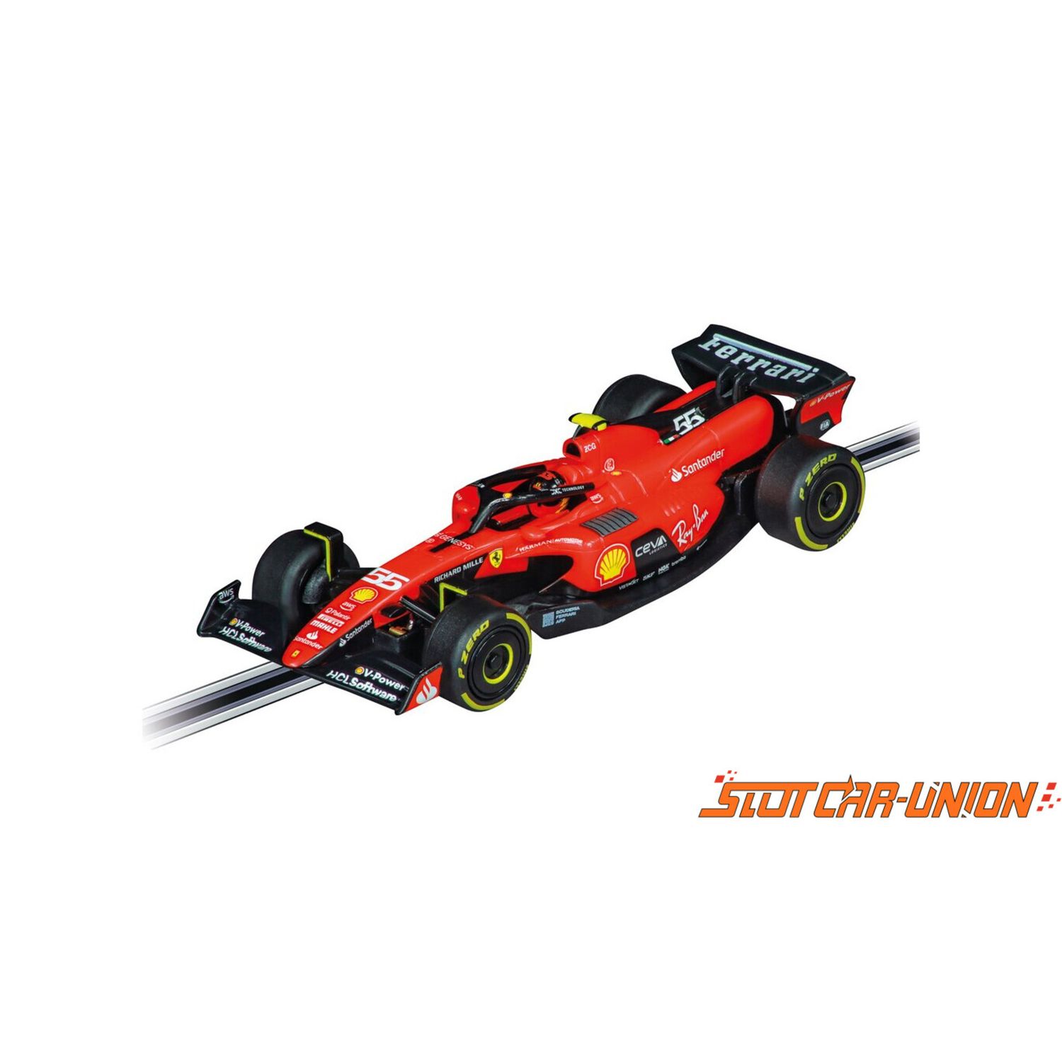 F1 flying laps racetrack - carrera go!!! - piste di corsa 1:43 per bambini: divertimento estremo con turbo speed - 