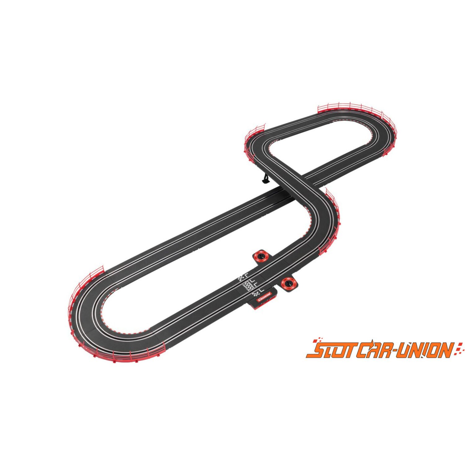 F1 flying laps racetrack - carrera go!!! - piste di corsa 1:43 per bambini: divertimento estremo con turbo speed - 