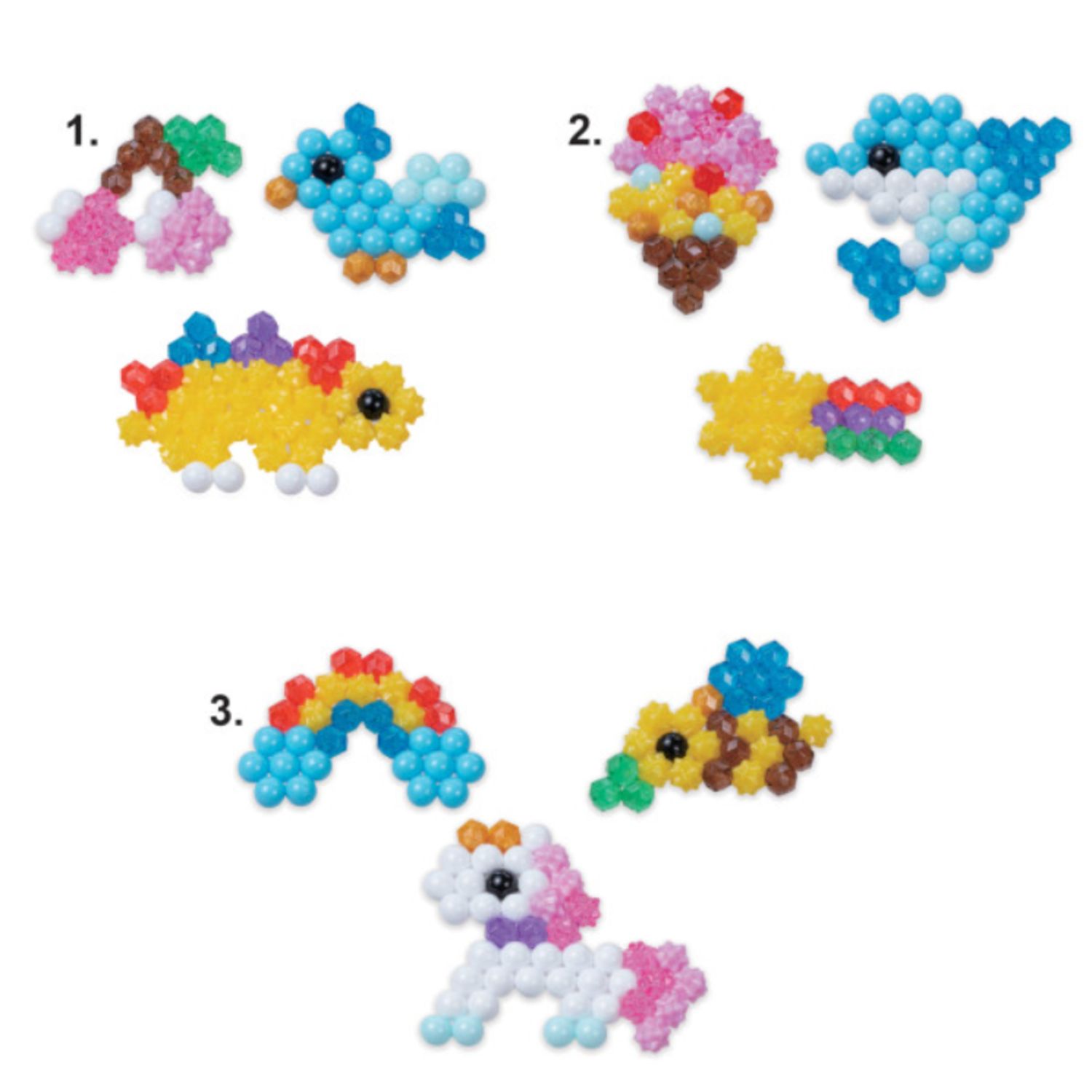 Aquabeads - mini creations kit - set completo con gli accessori per iniziare a giocare - AQUABEADS