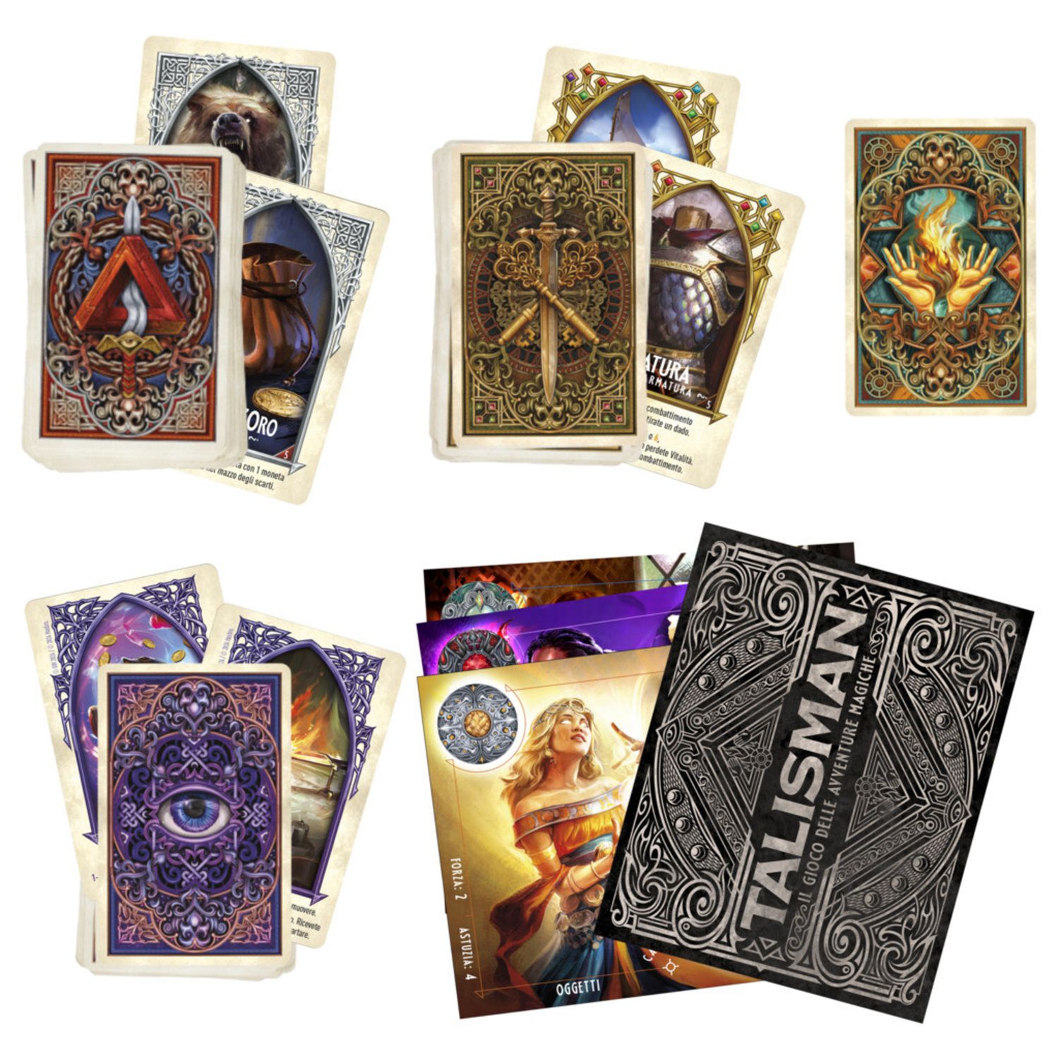 Talisman - il gioco delle avventure magiche, gioco da tavolo, 5ª edizione - 