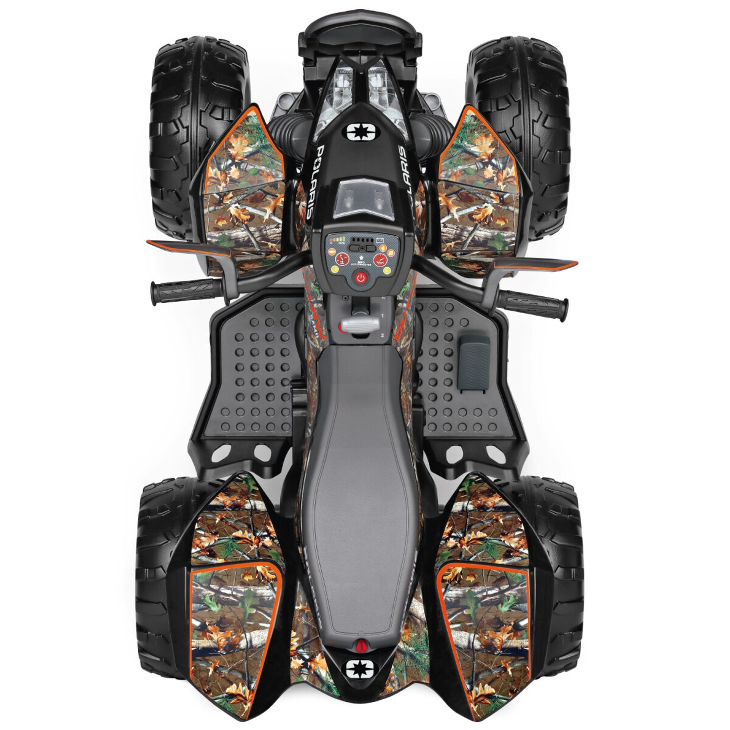 Peg perego - quad elettrico 12v - polaris outlaw 330w camo - Peg Perego