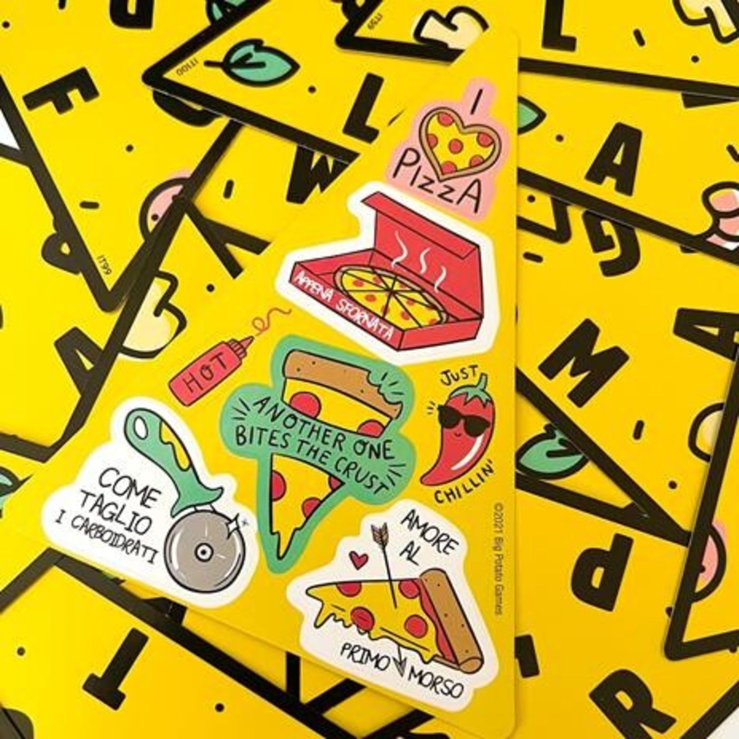 P per pizza gioco da tavolo in italiano asmodee party game età 8+ - ASMODEE