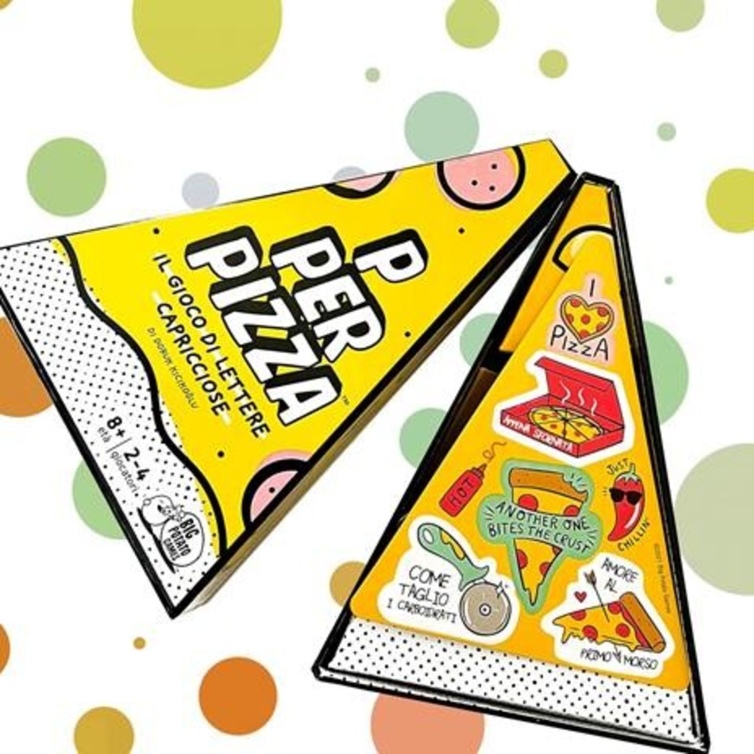 P per pizza gioco da tavolo in italiano asmodee party game età 8+ - ASMODEE