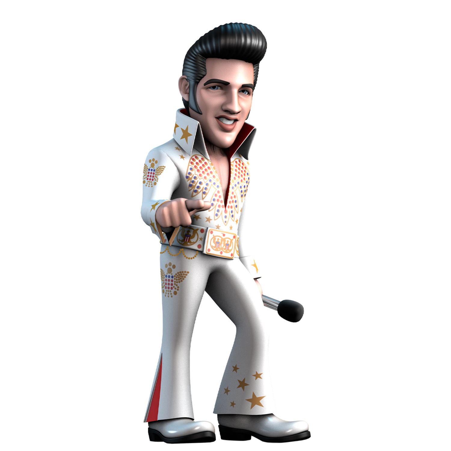 Minix collectible figurines - elvis - elvis white - 