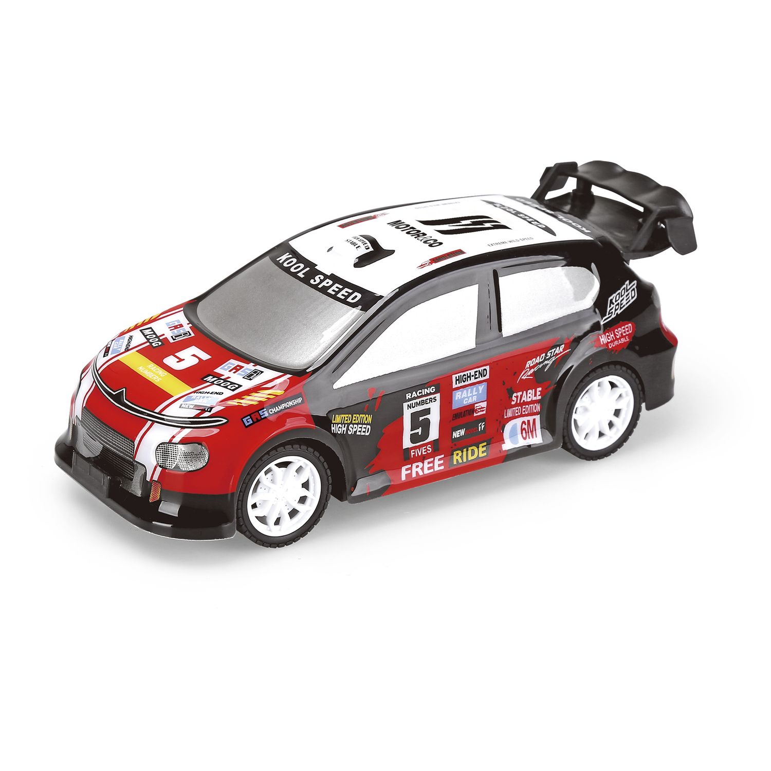 Macchinina radiocomandata rally 1:24 motor&co - alta velocità 27 mhz - MOTOR & CO.