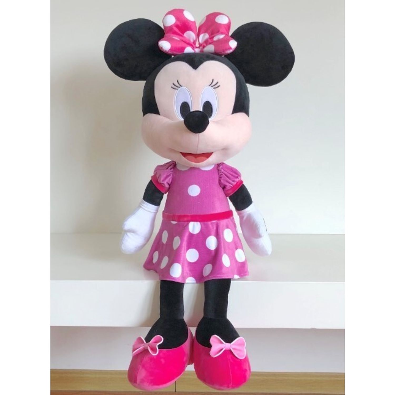 Morbido peluche disney di minnie mouse da 80 centimetri - Minnie