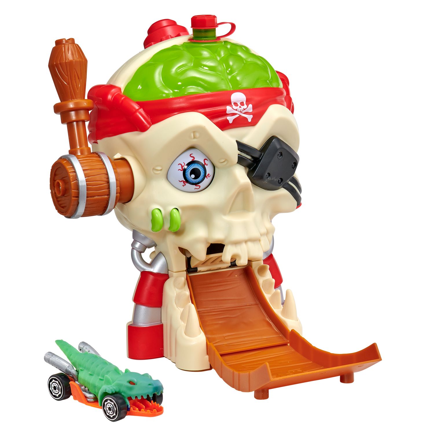 Pista teschio cambia colore motor&co con macchinina beast machines - effetto acqua fredda, tiepida e calda - MOTOR & CO.