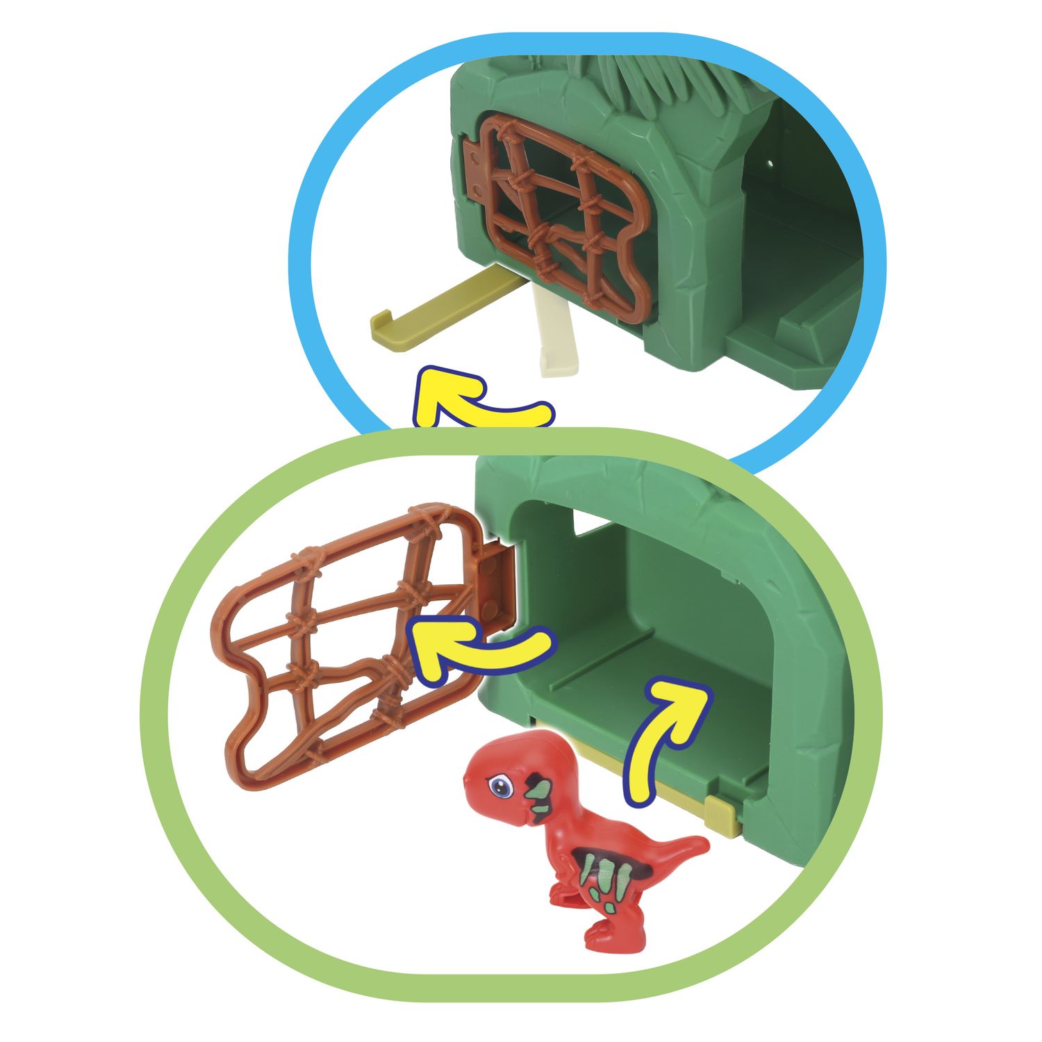 Centro salva dinosauri - giocattolo interattivo dinosauri con luci, suoni e dino care center per bambini - BABY SMILE
