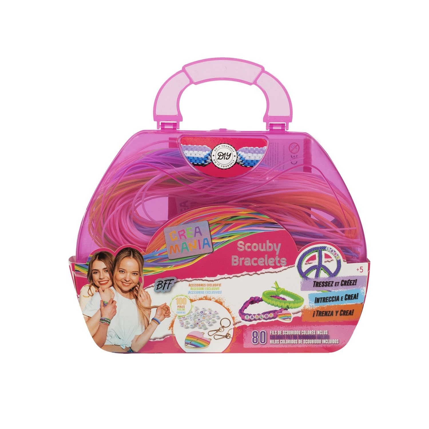 Valigetta braccialetti scouby - crea mania - CREA MANIA