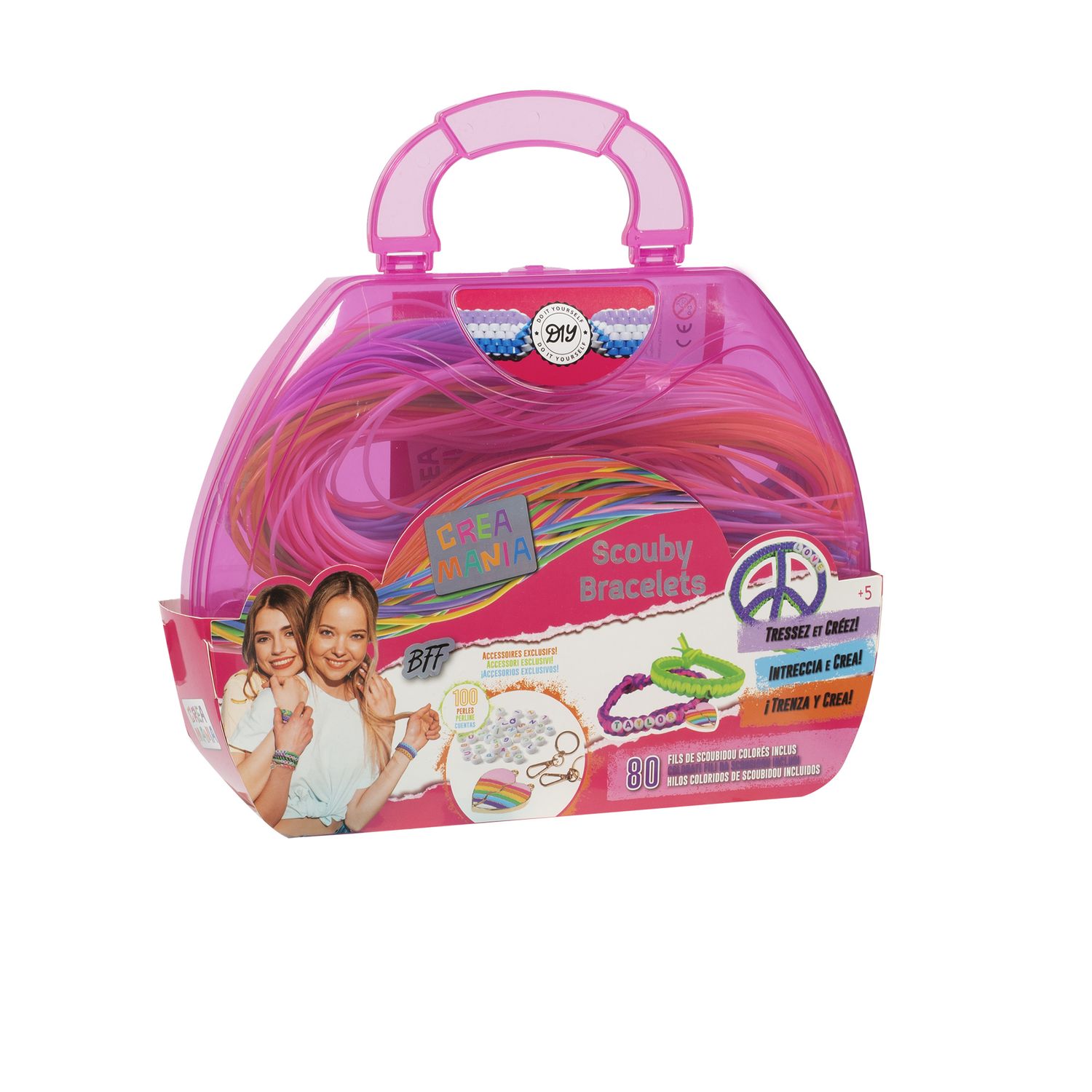 Valigetta braccialetti scouby - crea mania - CREA MANIA