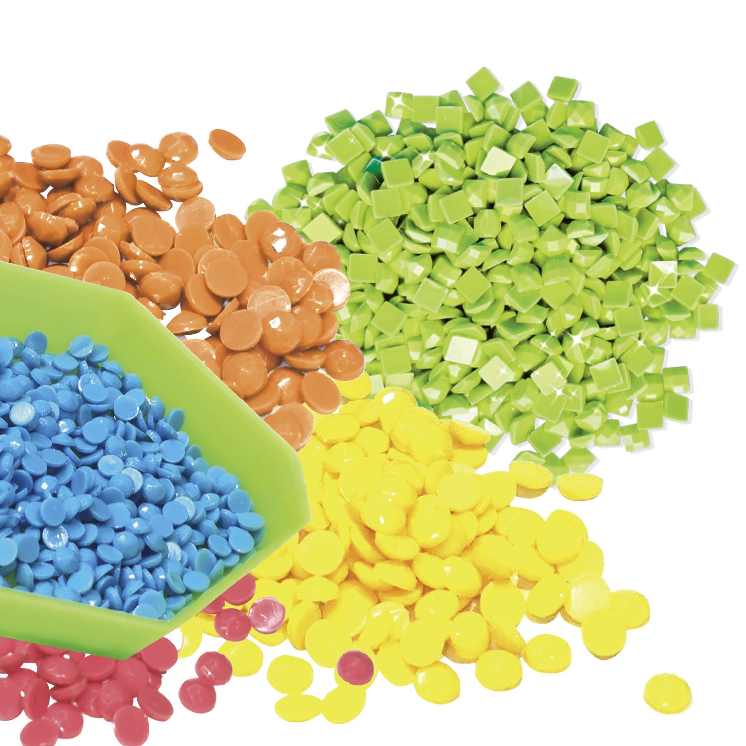 Crystal art portachiavi: set personalizzabile con unicorno e gemme colorate - crea mania - 