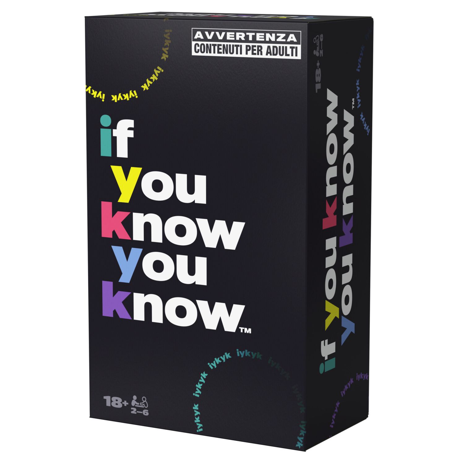 Gioco da tavolo per adulti iykyk: sfida amici e partner con domande divertenti e irriverenti - 