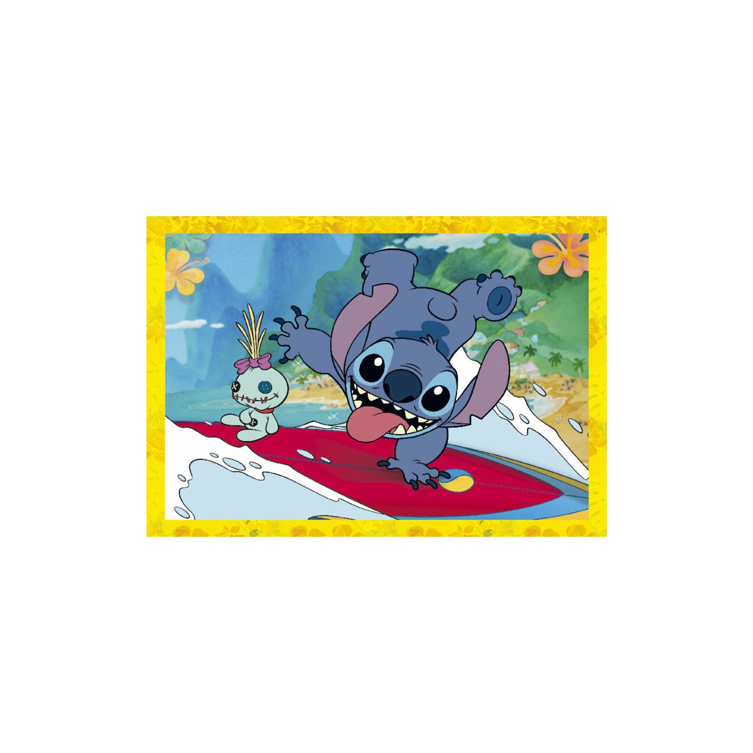 Clementoni - puzzle supercolor 4in1 disney stitch - CLEMENTONI, LILO & STITCH, Disney Stitch