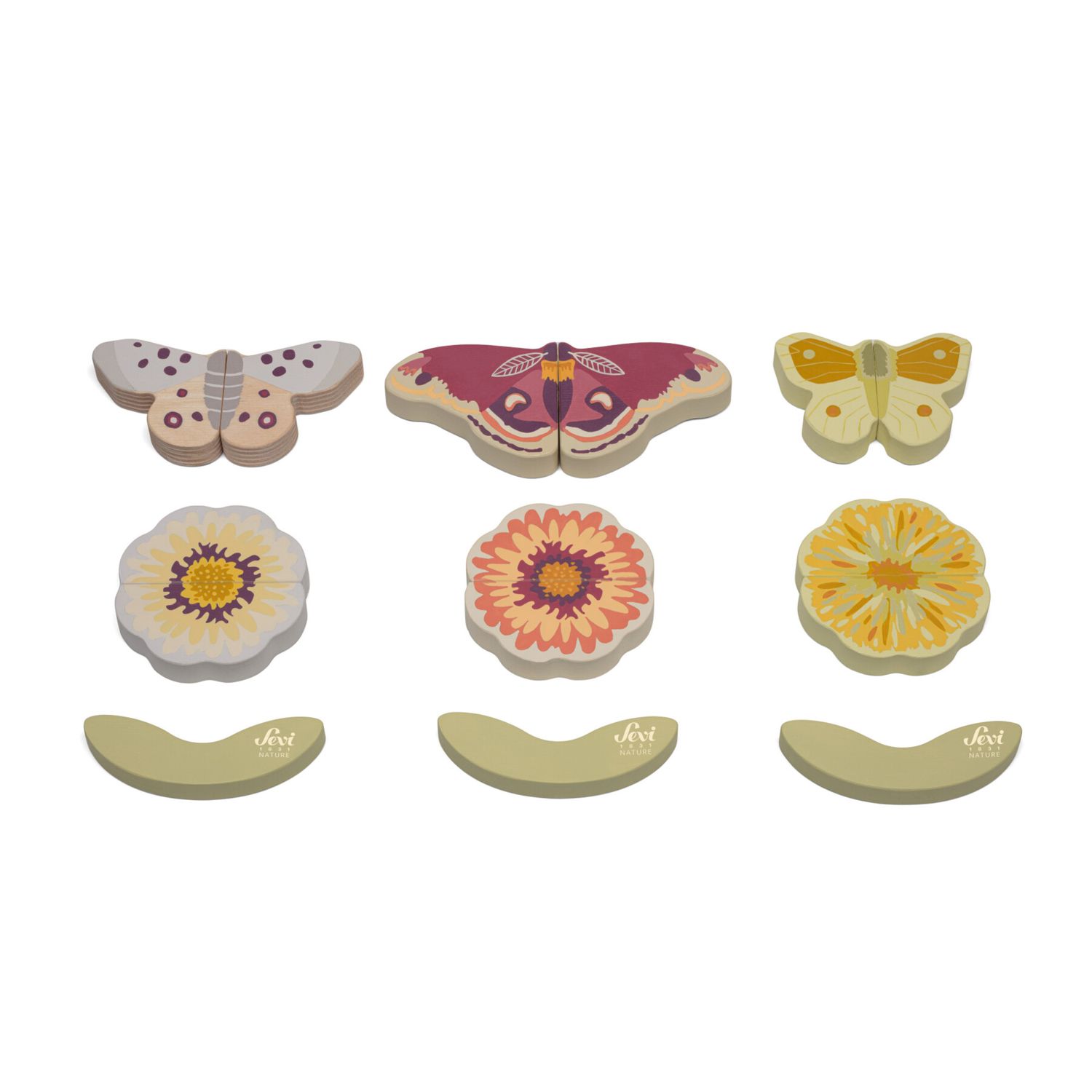 Sevi nature mix+match fiori e farfalle - Trudi