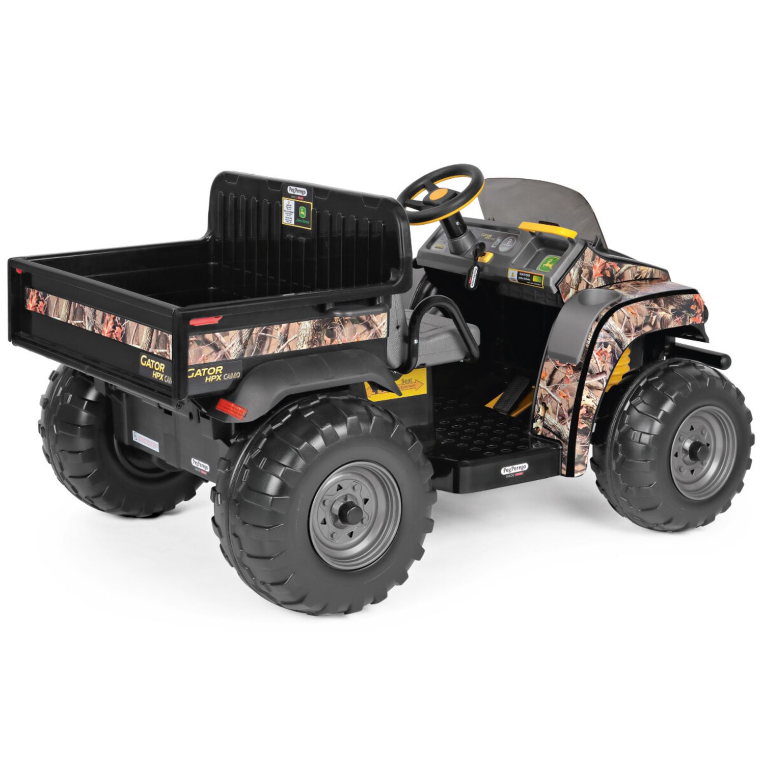 John deere gator hpx camo - utility vehicle a batteria ricaricabile da 12v-150wh. anni 3+ - peg perego - Peg Perego
