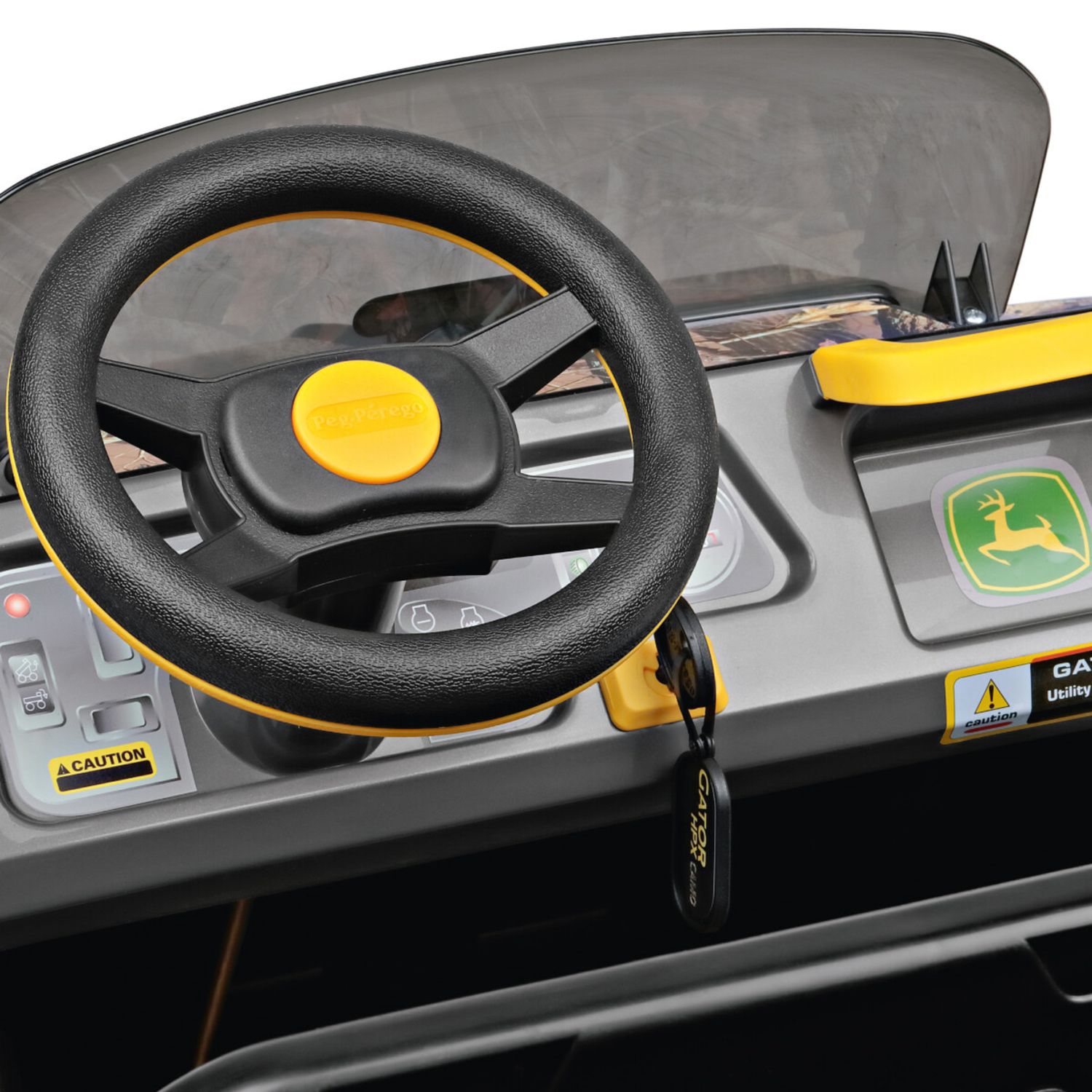 John deere gator hpx camo - utility vehicle a batteria ricaricabile da 12v-150wh. anni 3+ - peg perego - Peg Perego