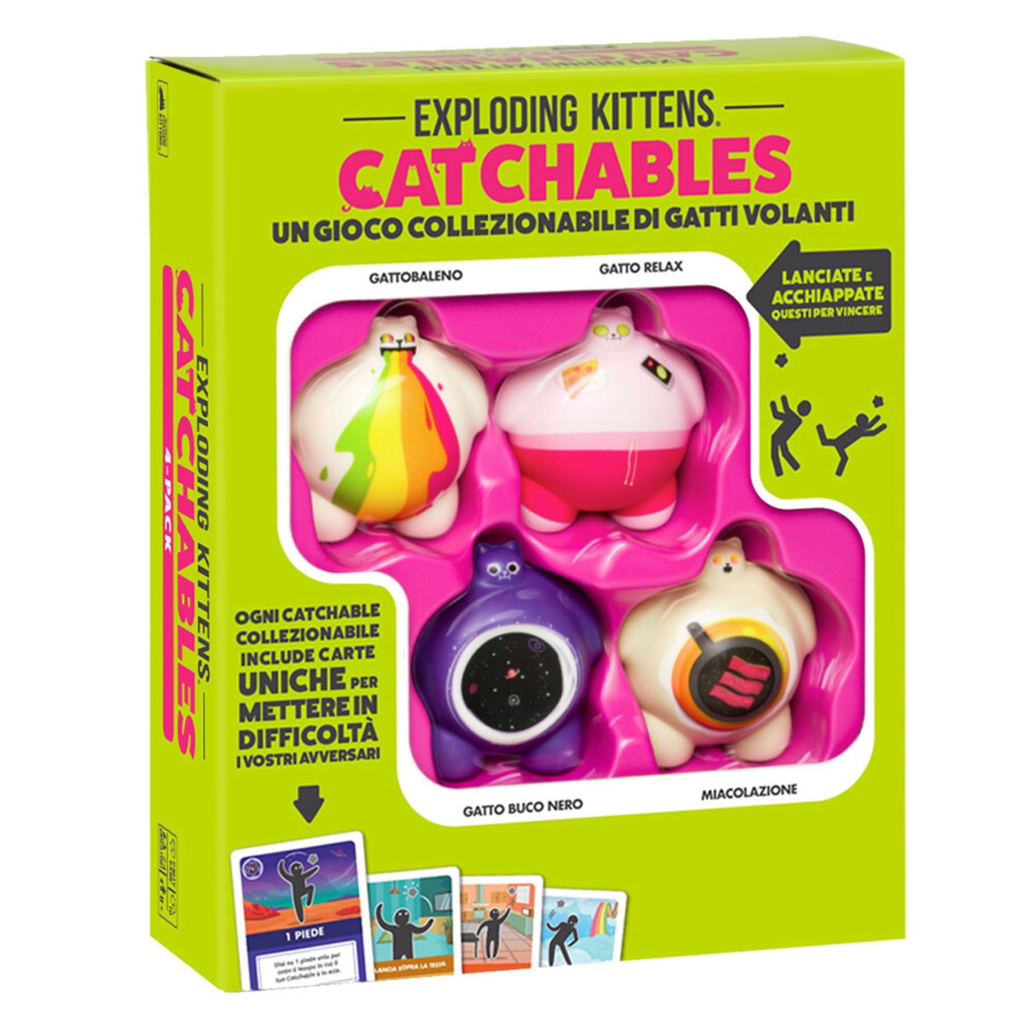 Catchables: il gioco dei gatti più pazzo che c'è - asmodee - ASMODEE