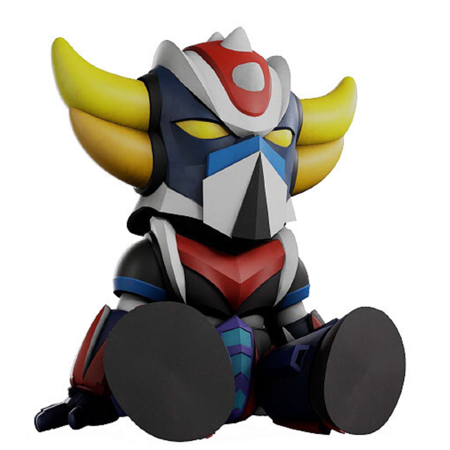 Salvadanaio goldrake - collezione pop e colorata - design unico - 