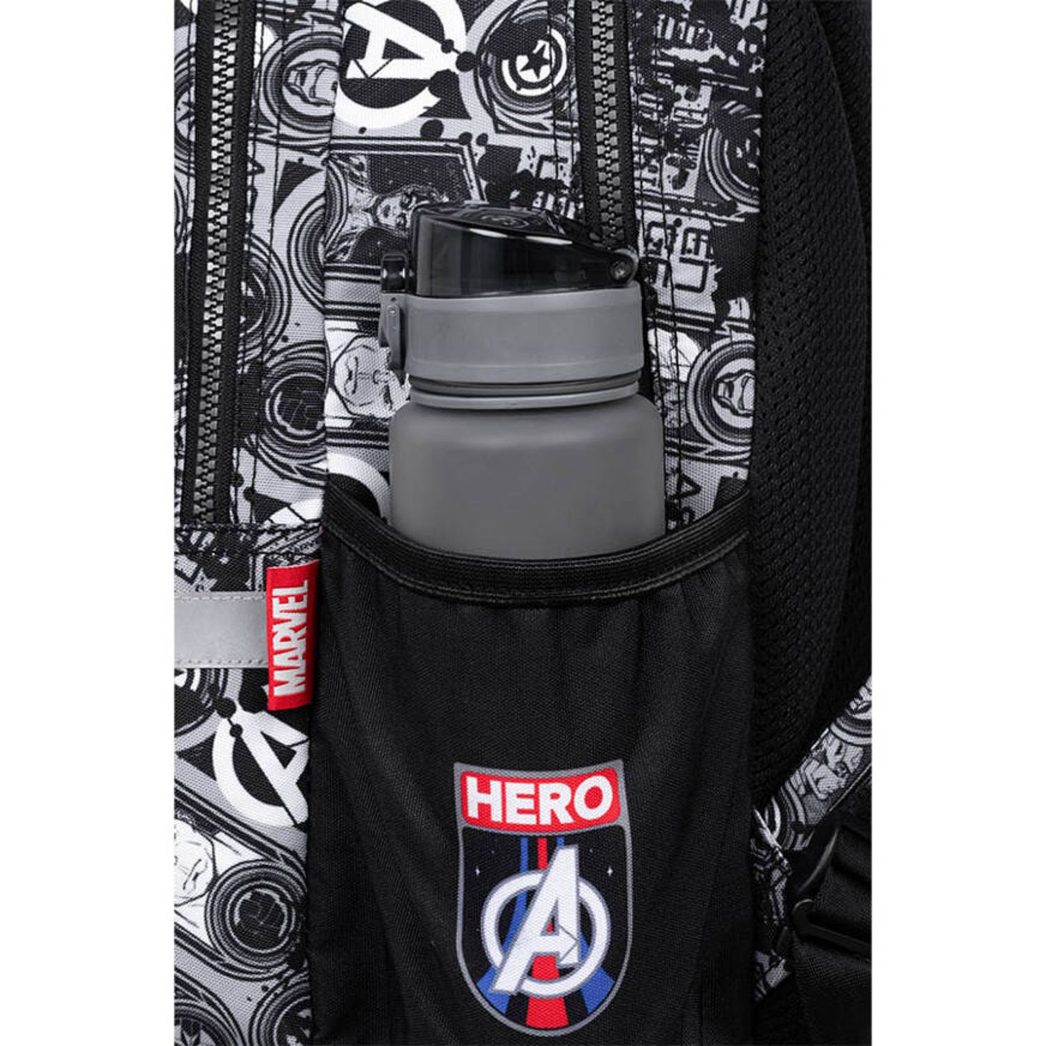Zaino scuola avengers coolpack rider - scomparti ergonomici e tasche laterali - Avengers