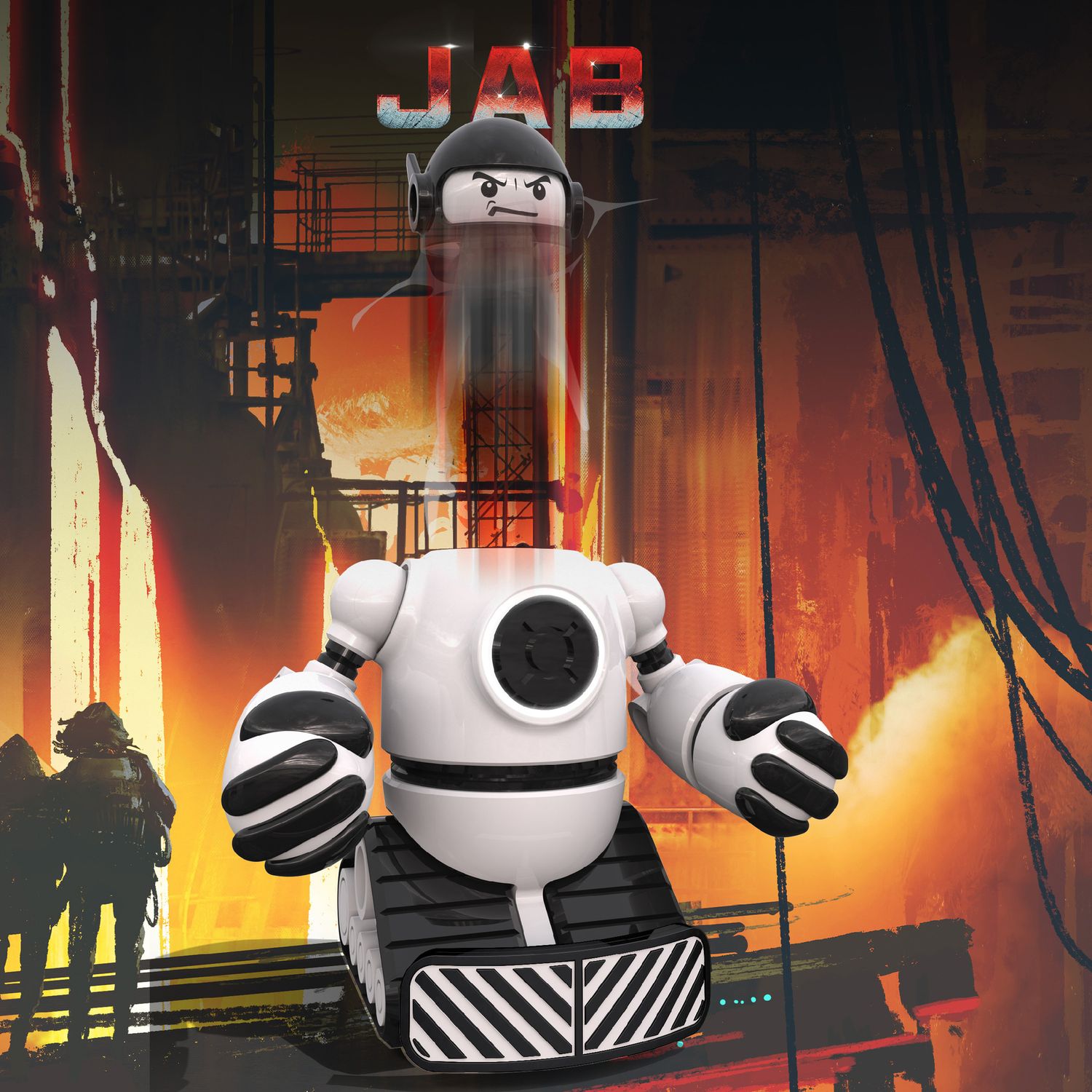 Robot da battaglia rc rivali mecha - combattimento wireless con sedili espulsori e attacchi combo - controllo 2,4 ghz e effetti speciali - Sharper Image