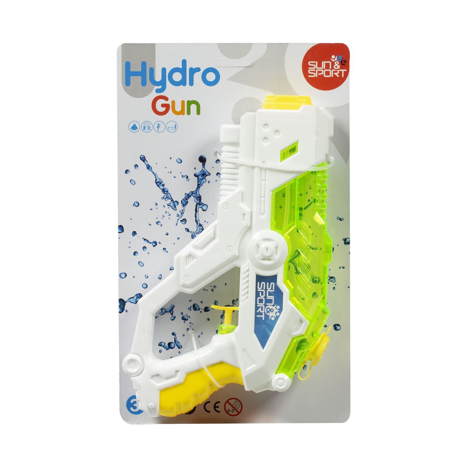 Hydro gun - pistola ad acqua  assortita in diversi colori - sun & sport - SUN&SPORT