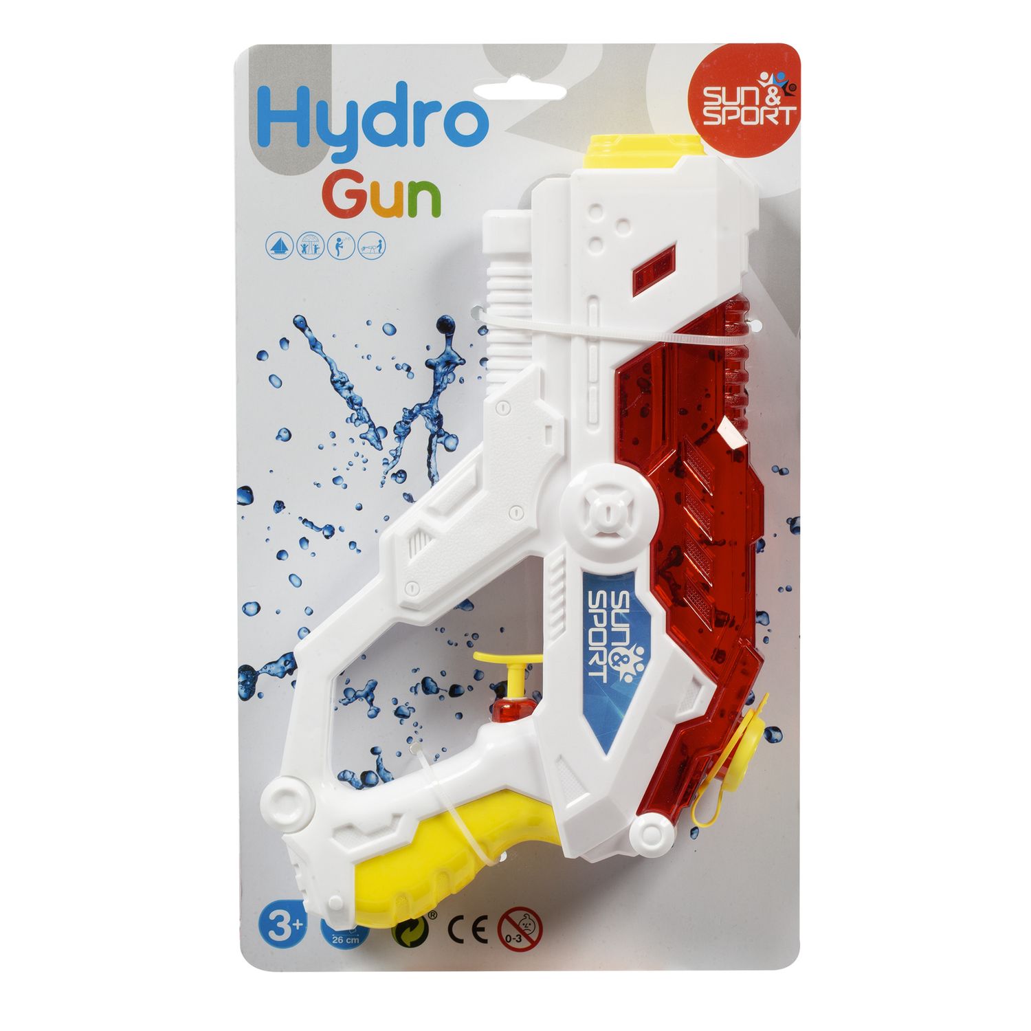 Hydro gun - pistola ad acqua  assortita in diversi colori - sun & sport - SUN&SPORT