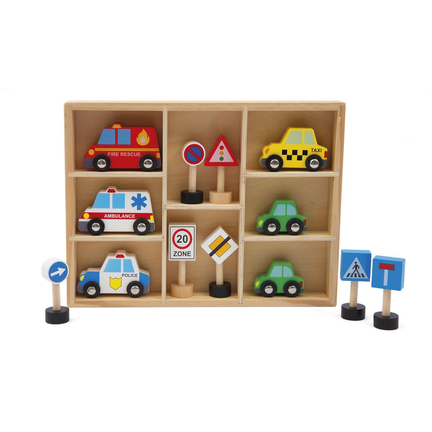 Set veicoli - WOOD 'N' PLAY