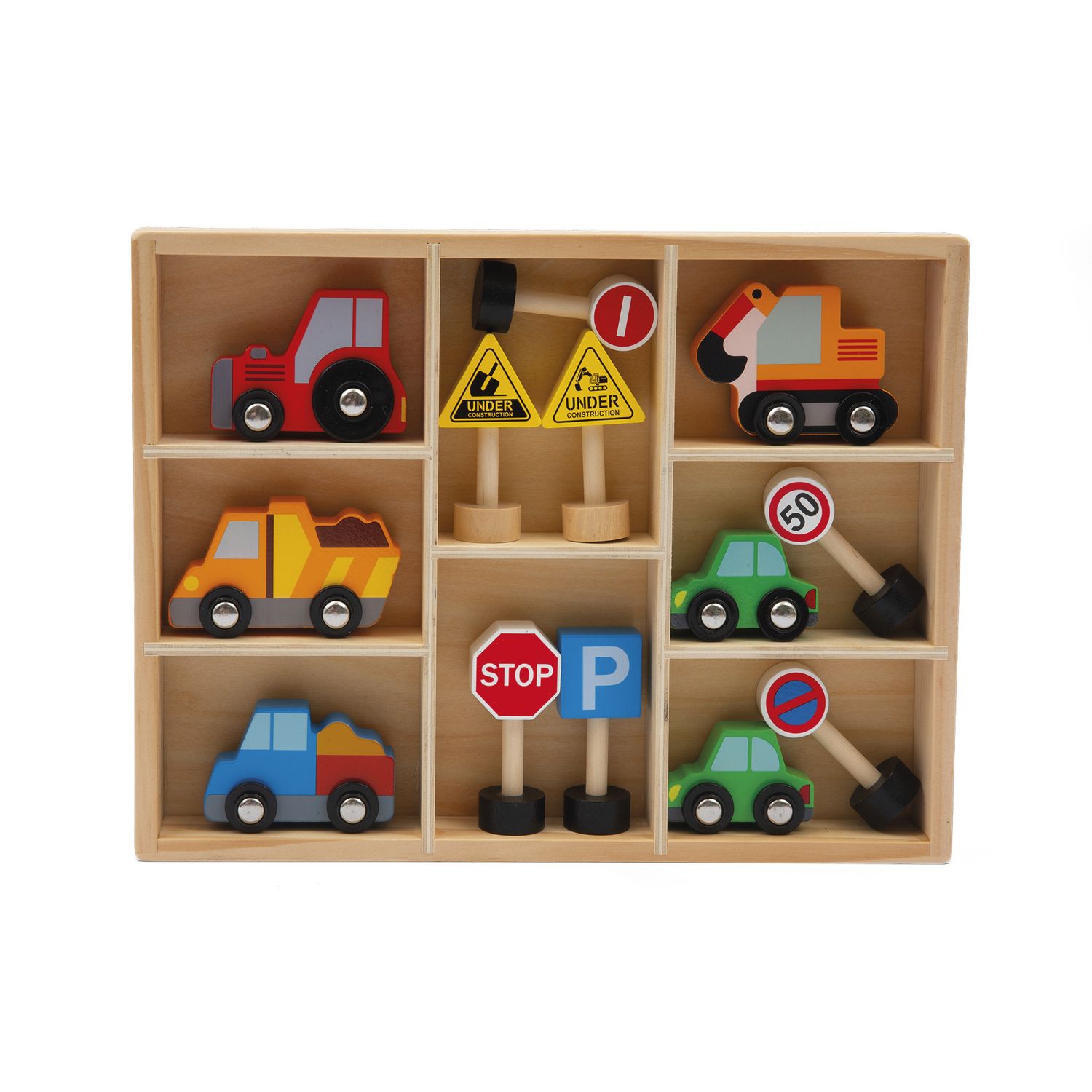 Set veicoli - WOOD 'N' PLAY