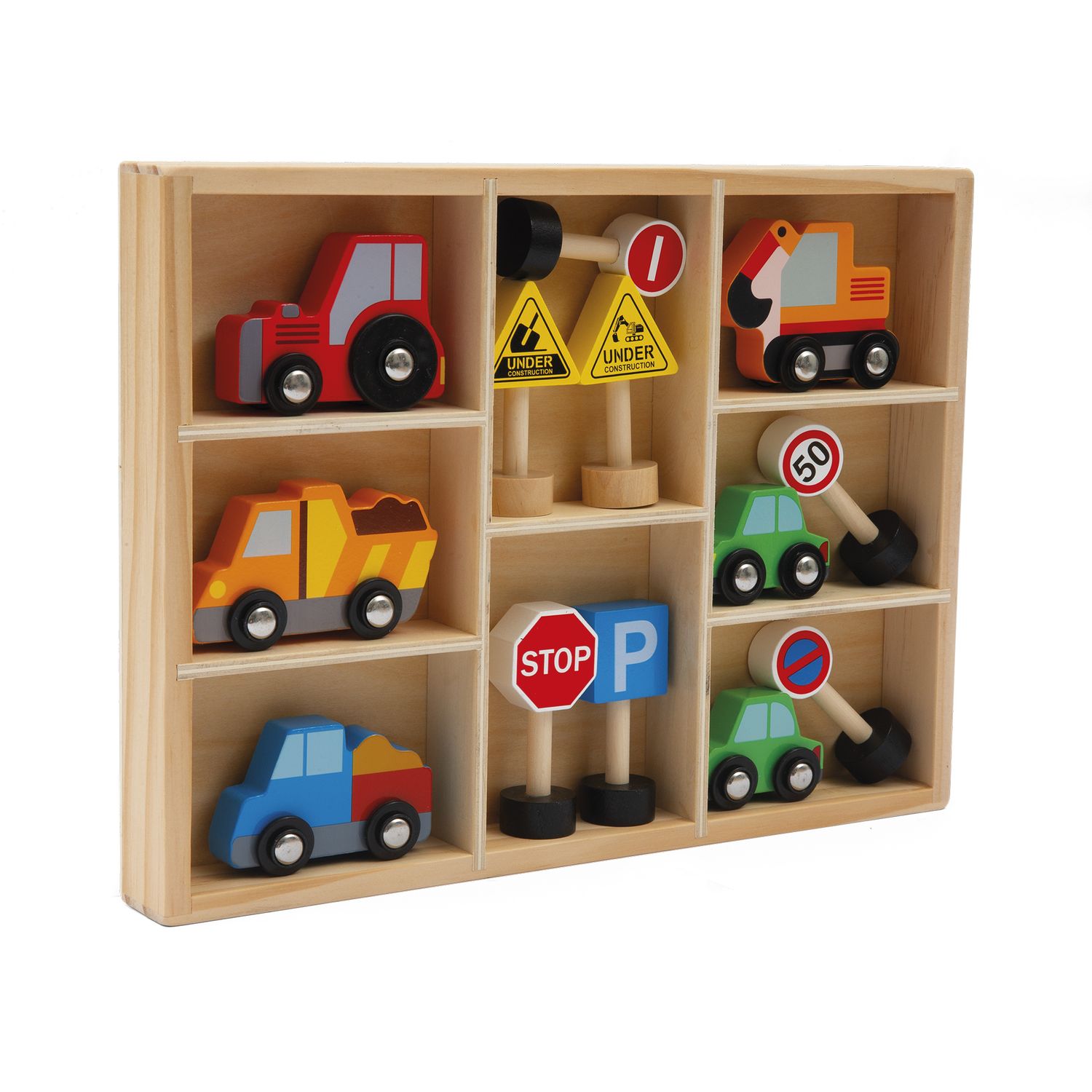 Set veicoli - WOOD 'N' PLAY