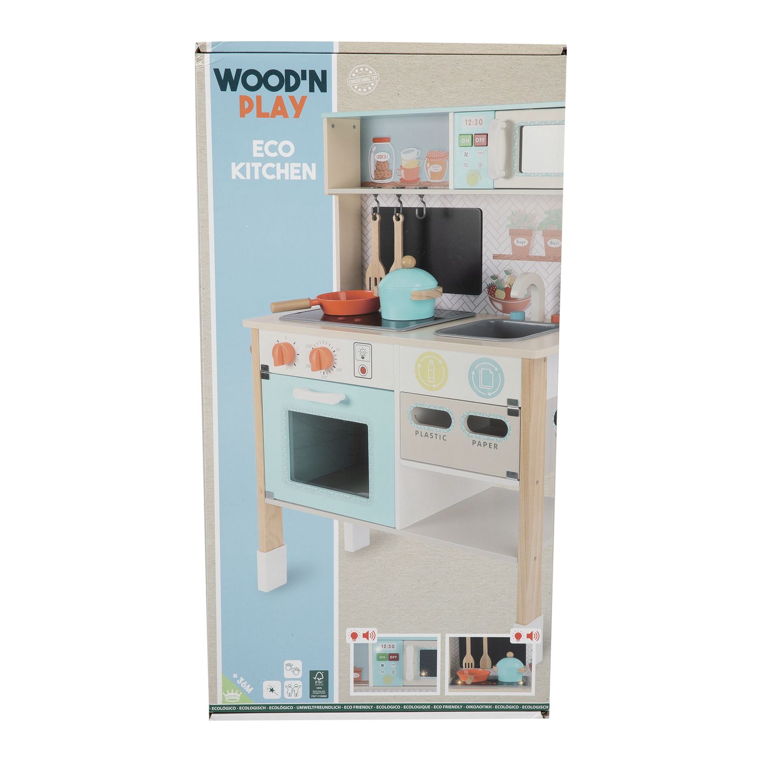 Cucina eco in legno - wood "n" play - WOOD 'N' PLAY