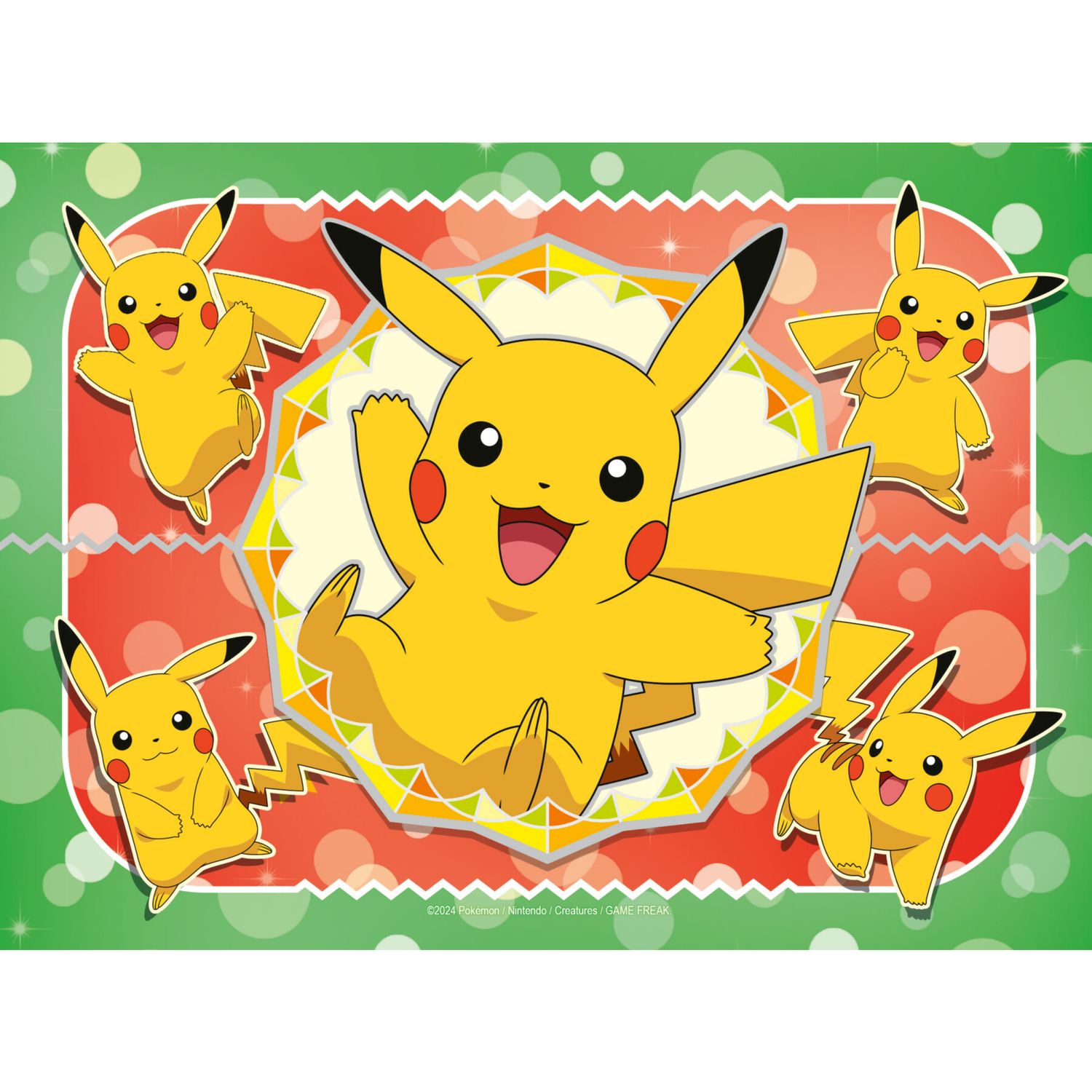 Ravensburger - puzzle pokémon, collezione 4 in a box, 4 puzzle da 12-16-20-24 pezzi, età raccomandata 3+ anni - POKEMON