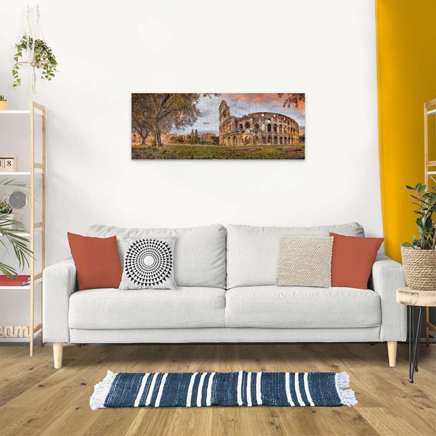 Puzzle ravensburger colosseo al tramonto - 1000 pezzi per adulti - RAVENSBURGER