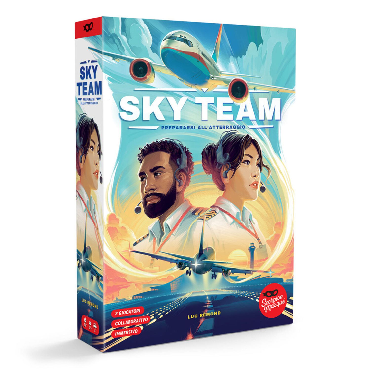 Sky team - gioco da tavolo collaborativo - asmodee - ASMODEE