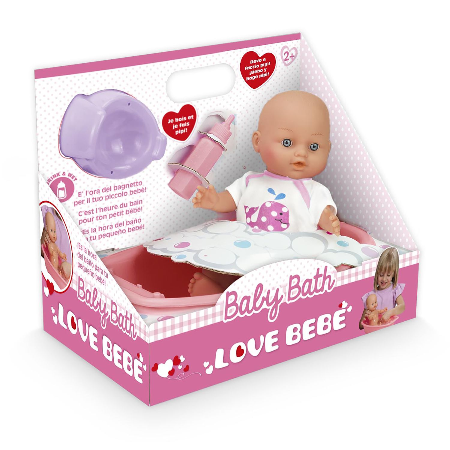 Bambola baby bath  - love bebé - LOVE BEBÈ