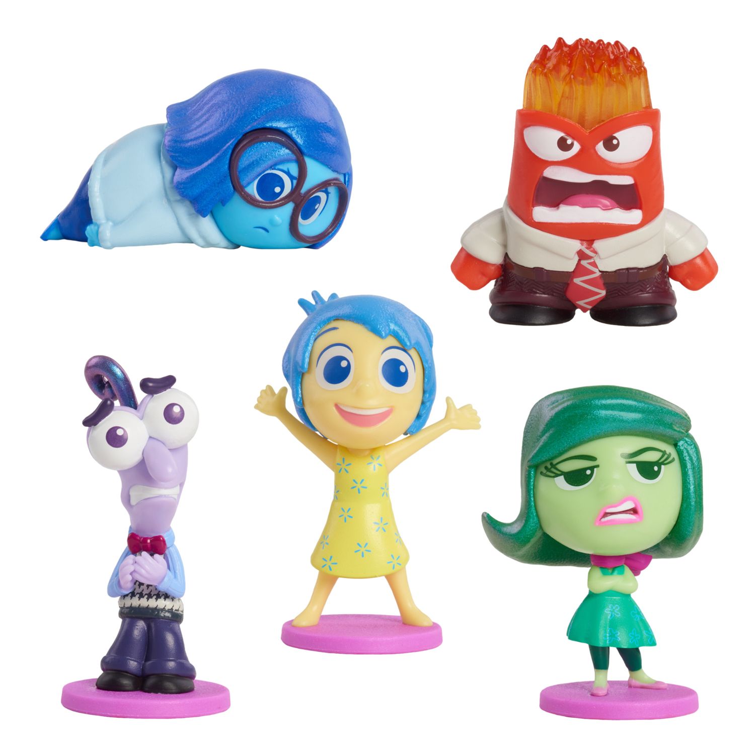 Set di personaggi disney e pixar inside out 2 - all the feels - Disney