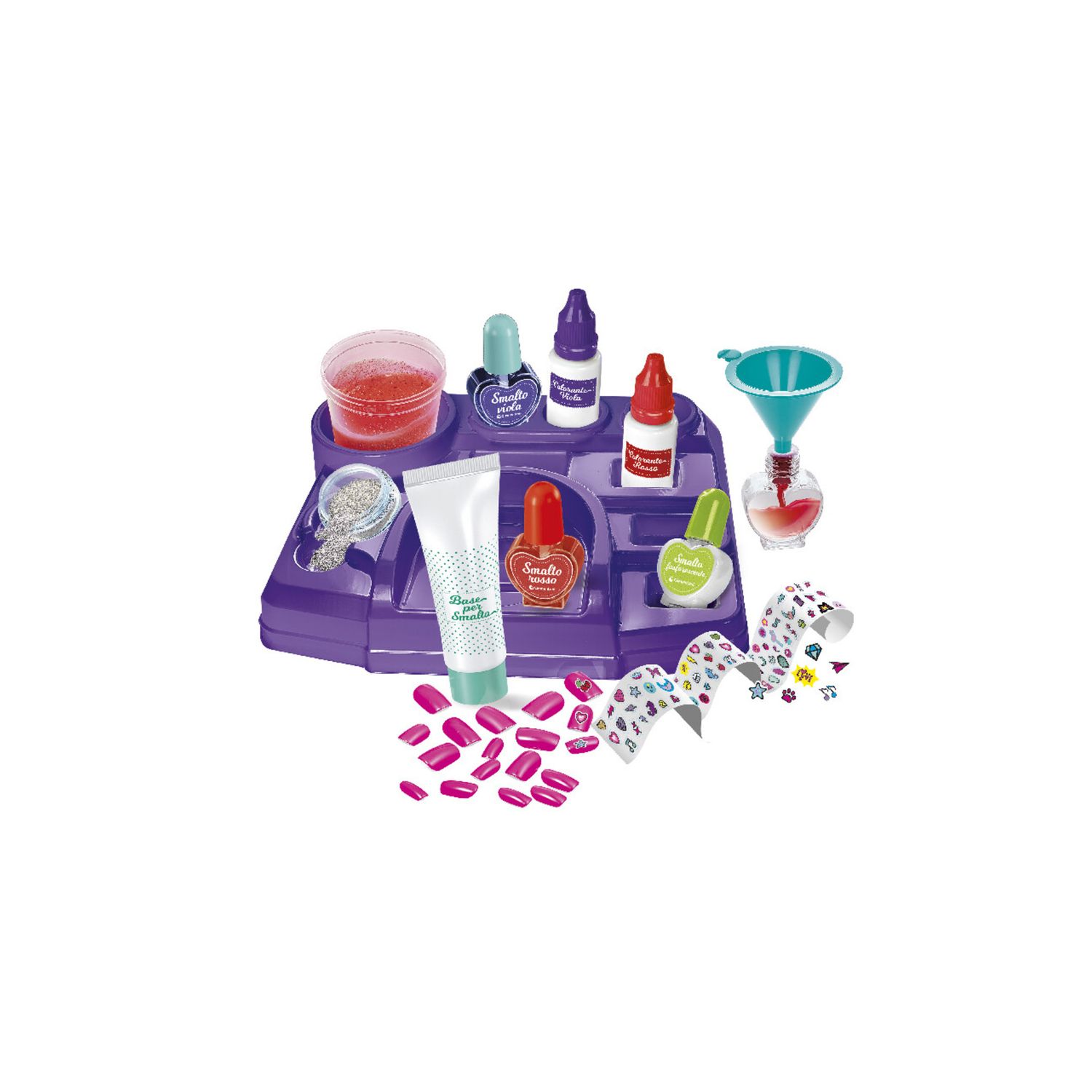 Scienza e gioco lab - laboratorio degli smalti e delle unghie - clementoni - CLEMENTONI