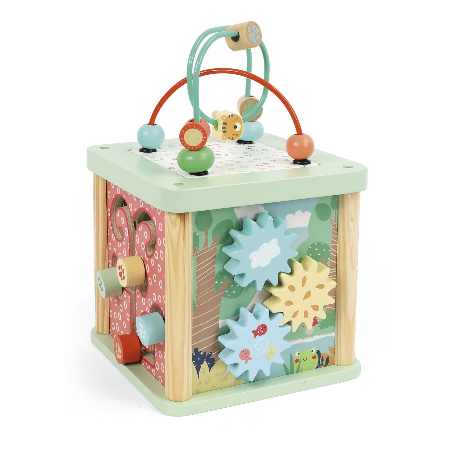 Cubo multiattività in legno - wood "n" play - WOOD 'N' PLAY